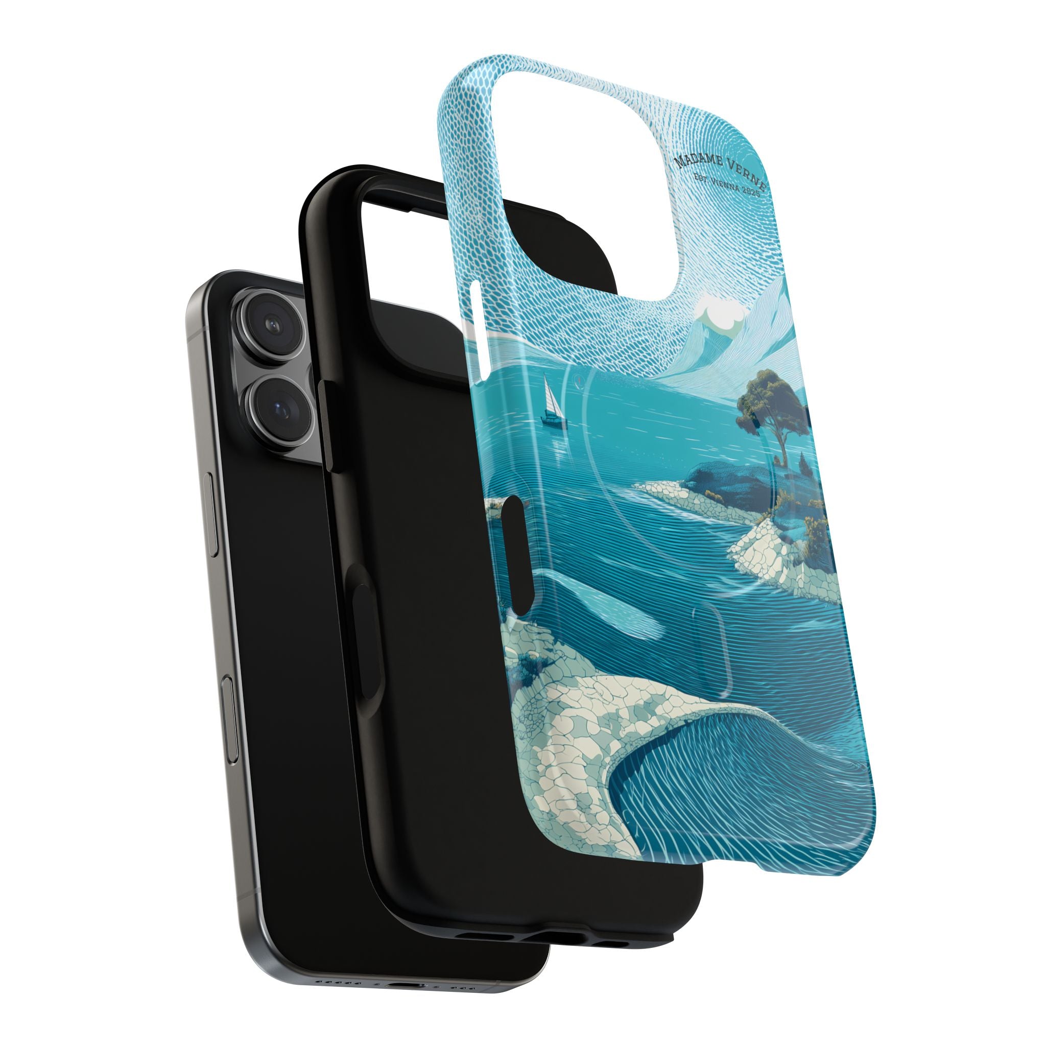 MagSafe iPhone Case "Azure Horizons" - Below & Beyond No. 26