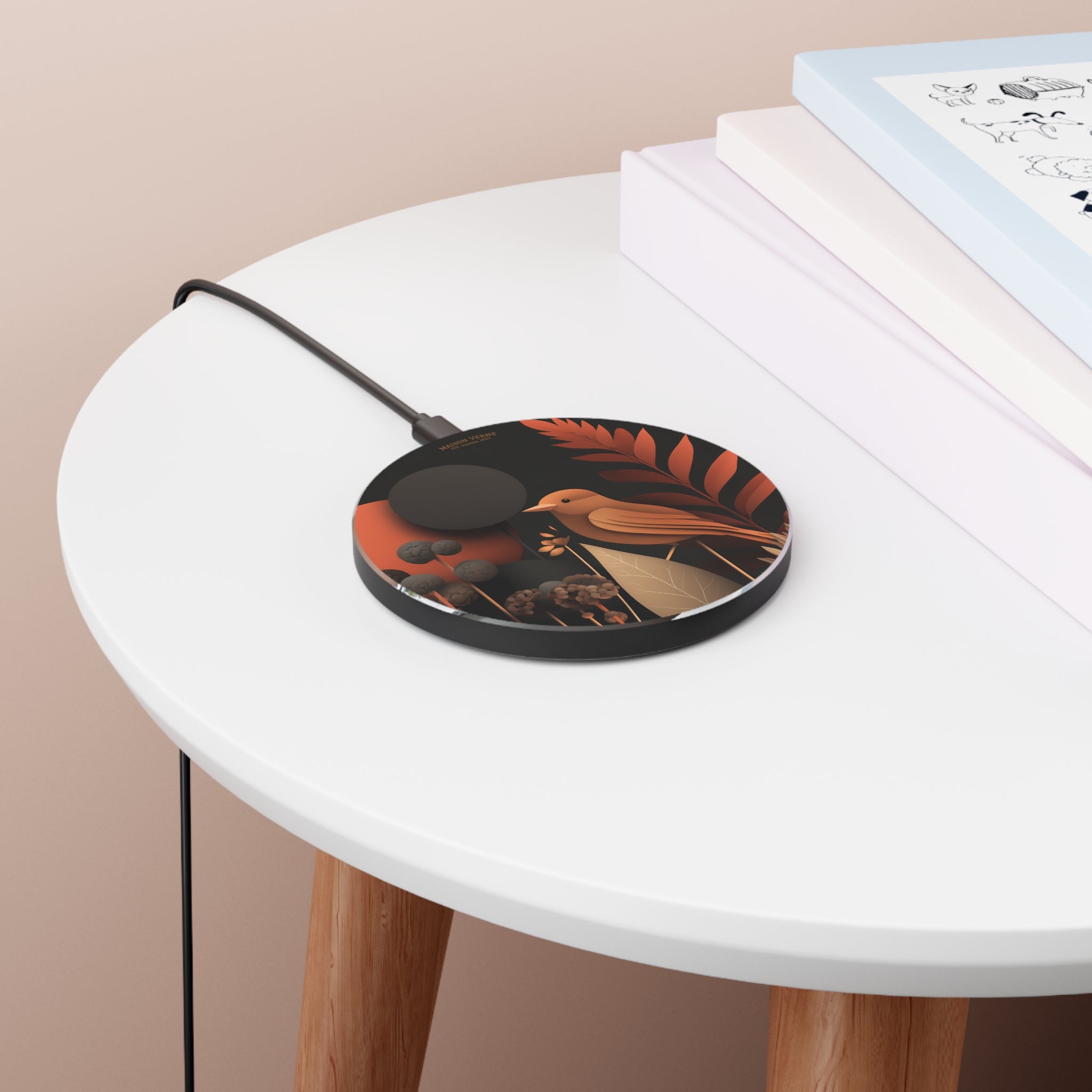 Maison Verne Wireless Charger "Harvest Melody" - Golden Autumn No. 18