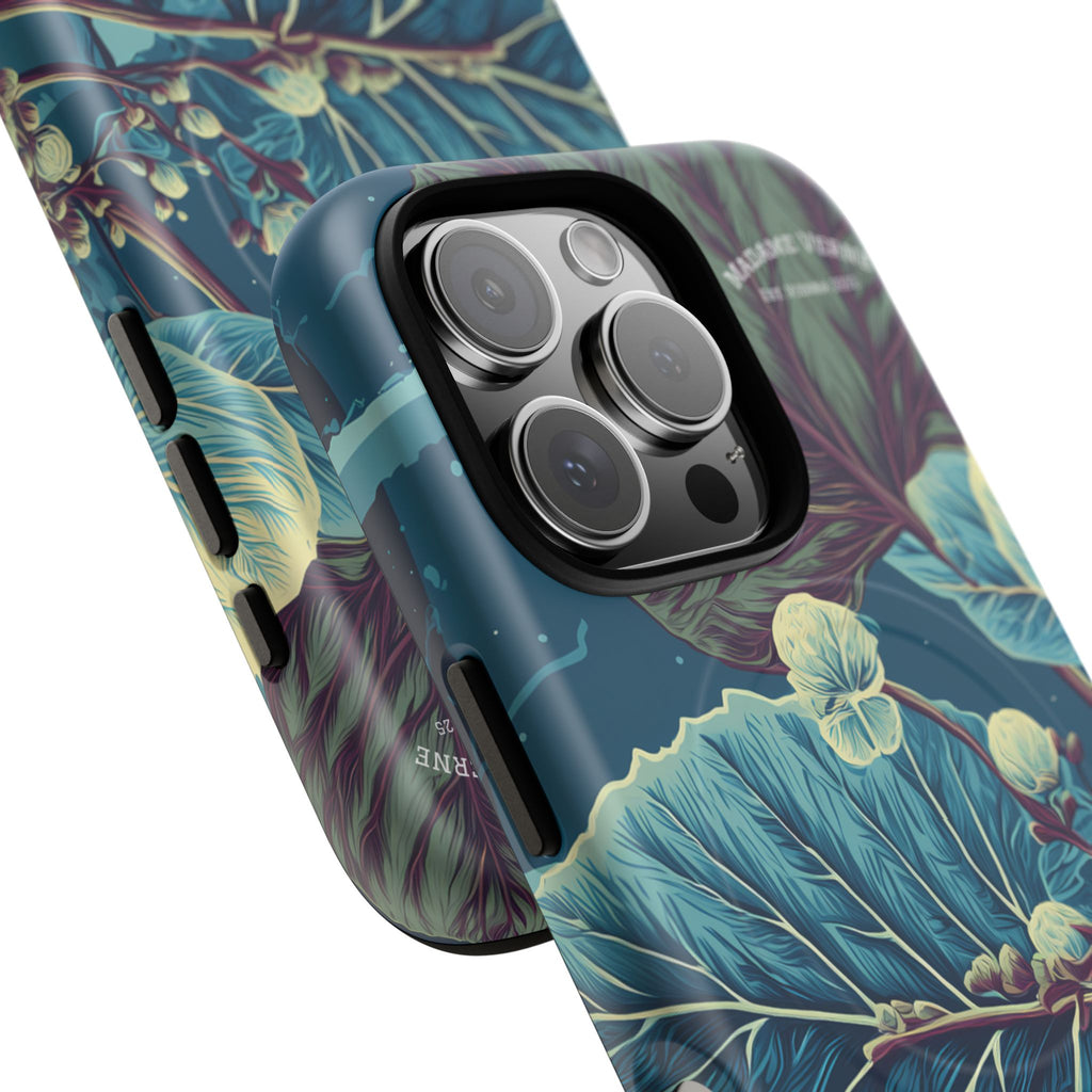 MagSafe iPhone Case "Galactic Veins" - Cosmic Botanicals No. 89