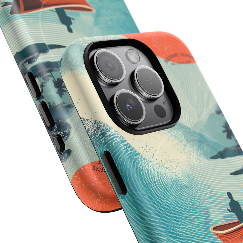MagSafe iPhone protective case "Beyond the Break" - Below & Beyond No. 10