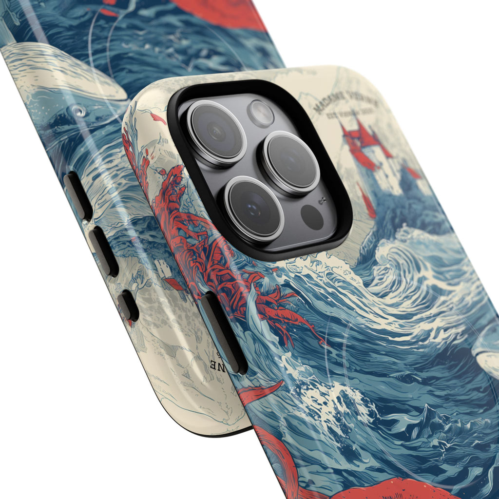 MagSafe iPhone protective case "Kingdom beneath the Waves" - Opal Depths No. 26