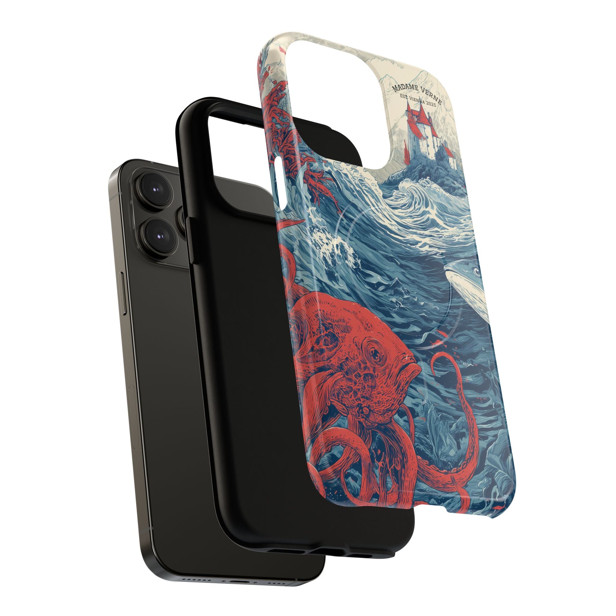 MagSafe iPhone protective case "Kingdom beneath the Waves" - Opal Depths No. 26