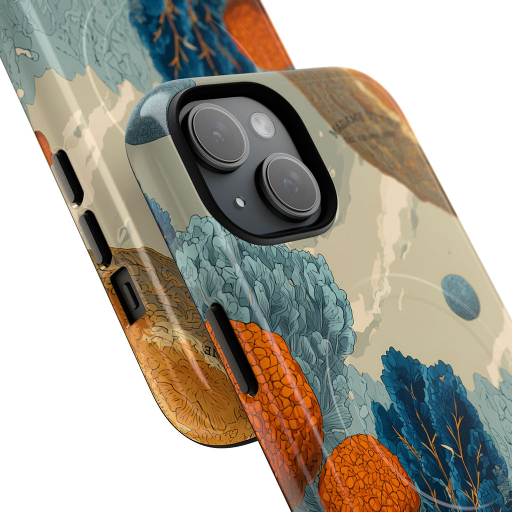 MagSafe iPhone Case "Ethereal Meadow" - Cosmic Botanicals No. 85