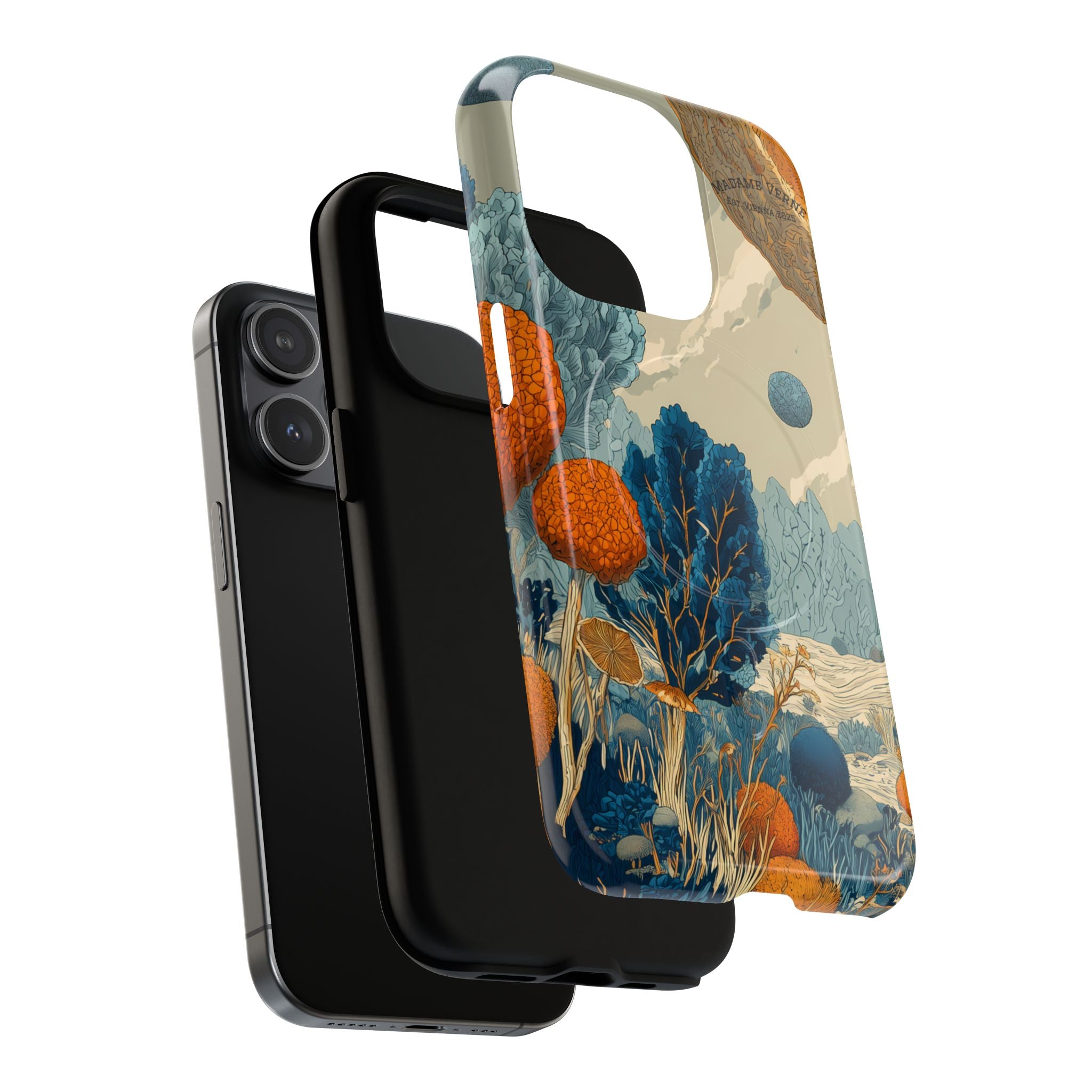 MagSafe iPhone Case "Ethereal Meadow" - Cosmic Botanicals No. 85