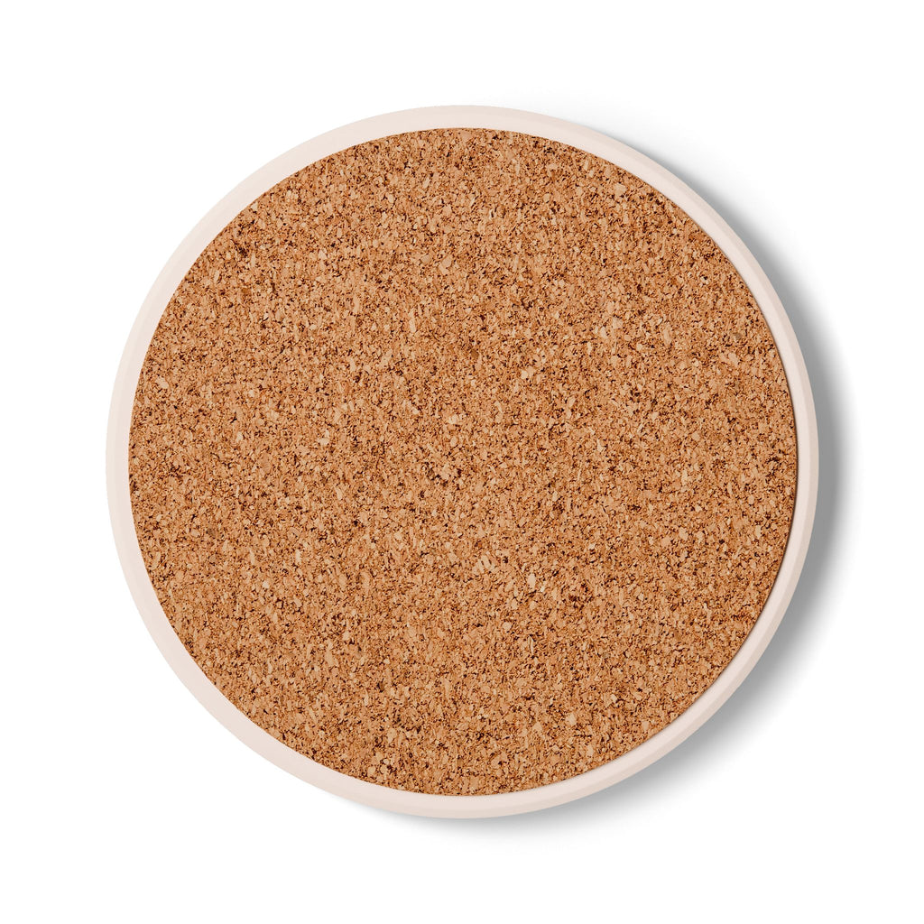 Ceramic Coaster "Whispering Leaves" - Golden Autumn No. 16