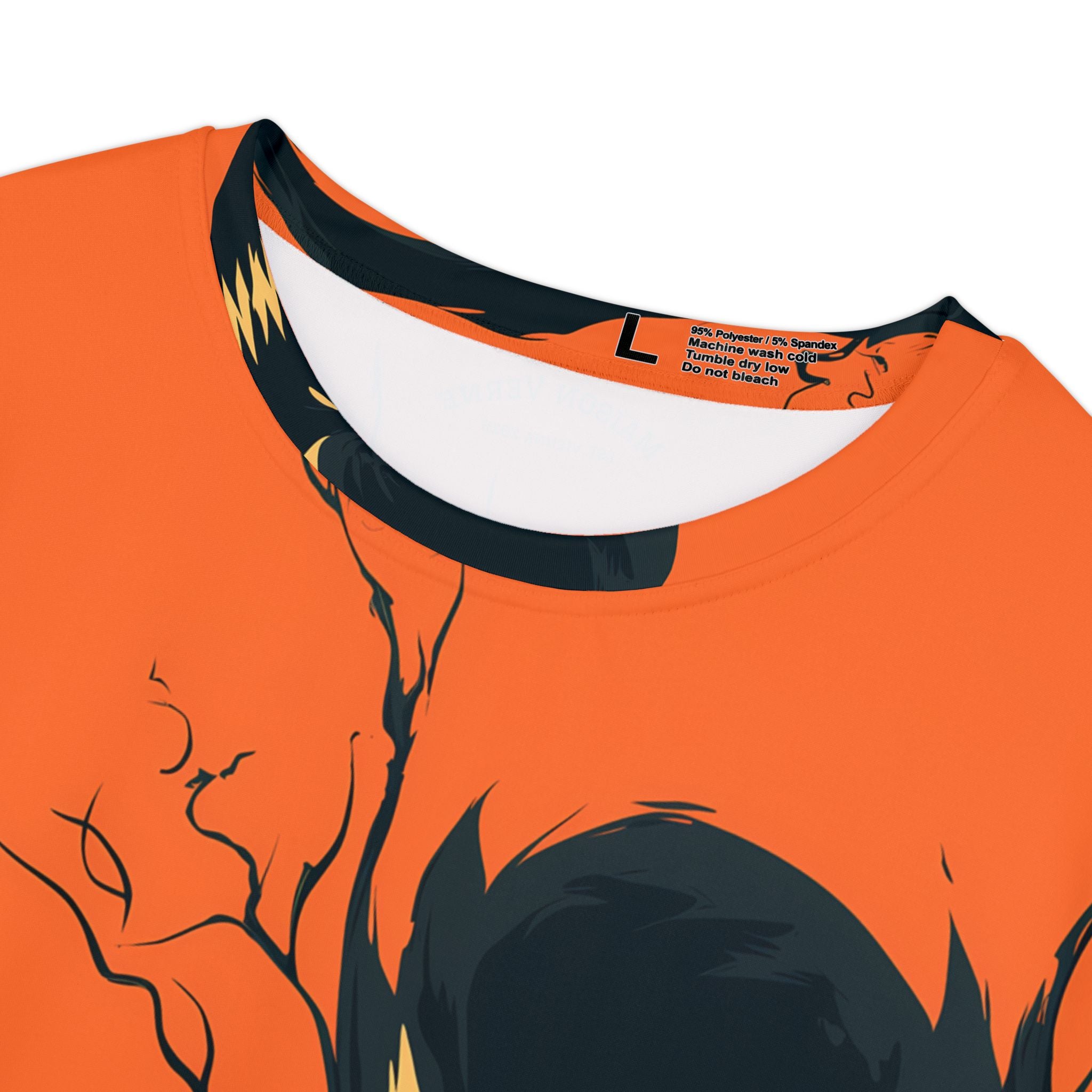 Maison Verne Halloween Ltd. Edition Plus Size Damen Shirt "The Grinning Tree" - 🎃👻 Wicked Elegance No. 26 👻🎃