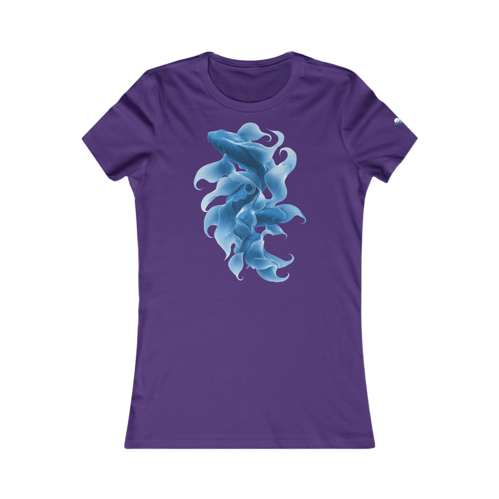 Women's T-shirt "Tidal Spirit" - Opal Depths No. 21 (EU)