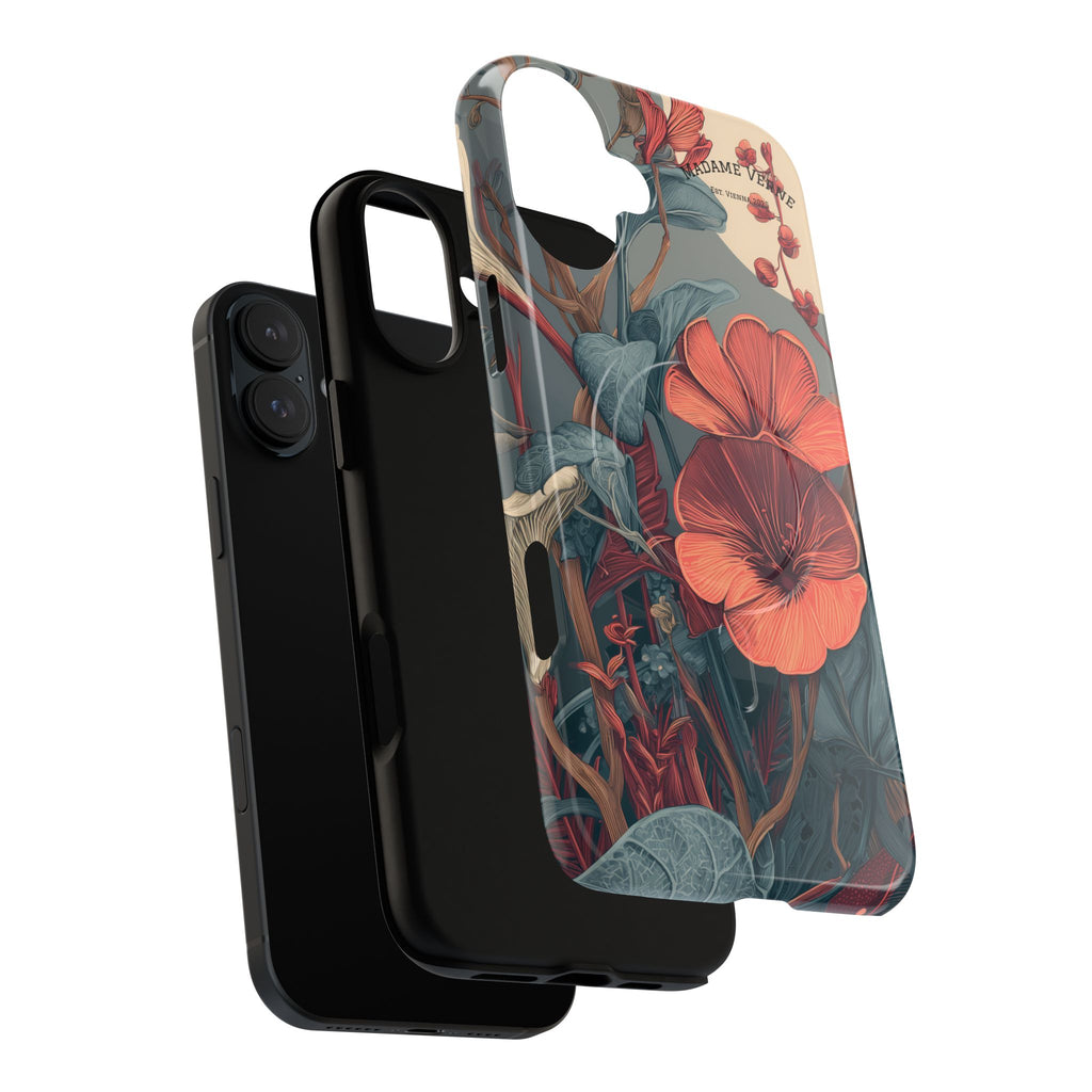 MagSafe iPhone-Schutzhülle "Lunar Bloom" - Cosmic Botanicals No. 56