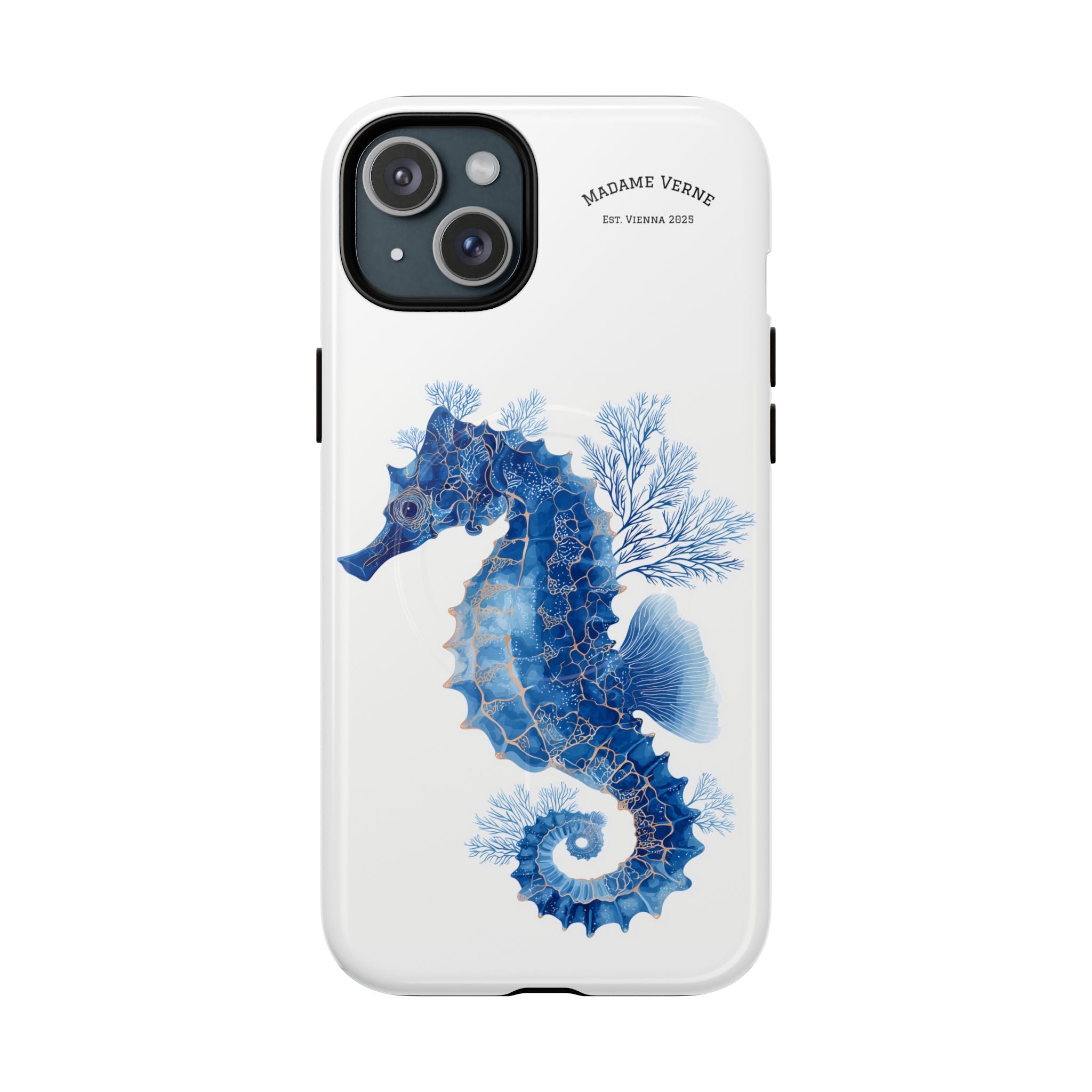 MagSafe iPhone Case "Azure Sentinel" - Opal Depths No. 32