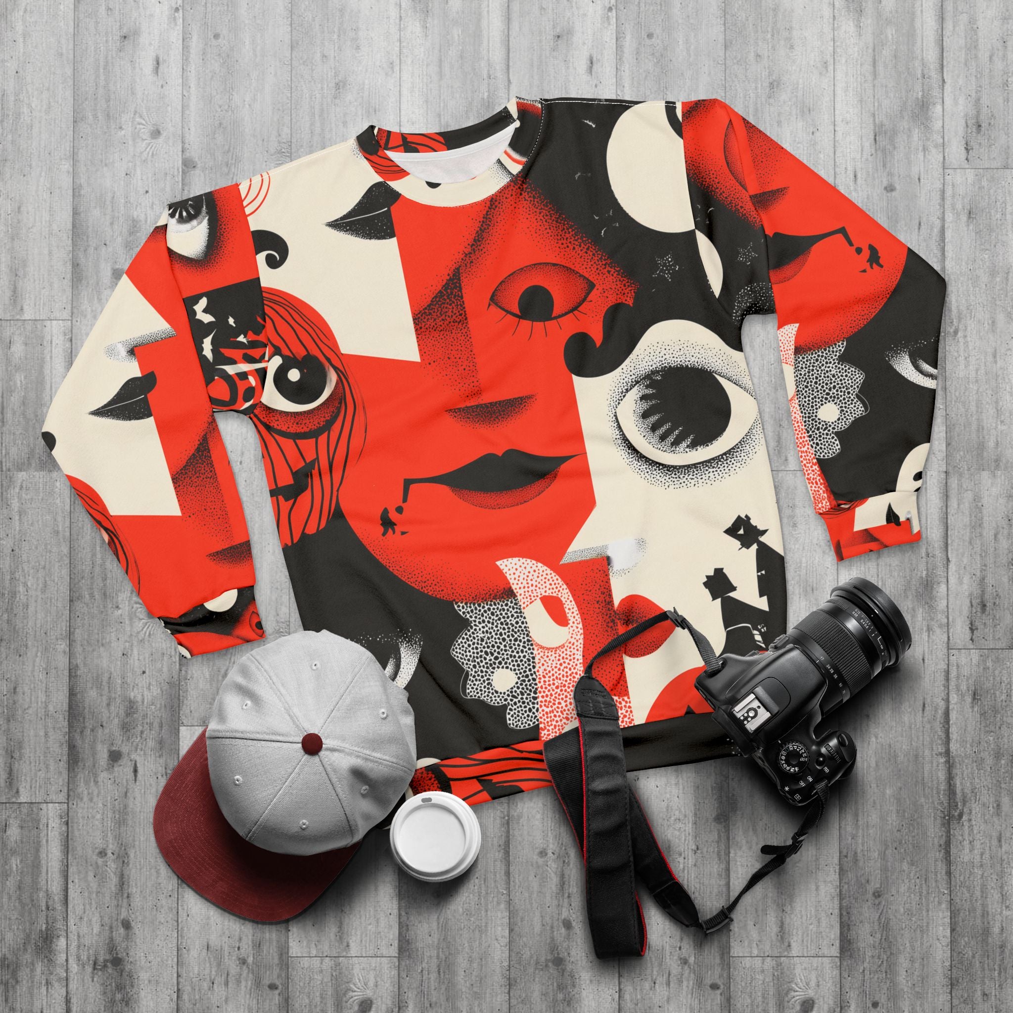 Maison Verne Halloween Ltd. Edition Sweatshirt "Hallows Gaze" - 🎃👻 Wicked Elegance No. 64 👻🎃