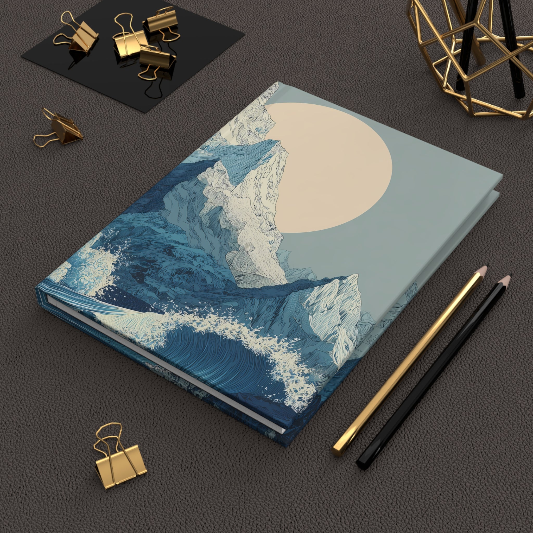 Hardcover Journal "Tides of the Summit" - Below &amp; Beyond No. 36