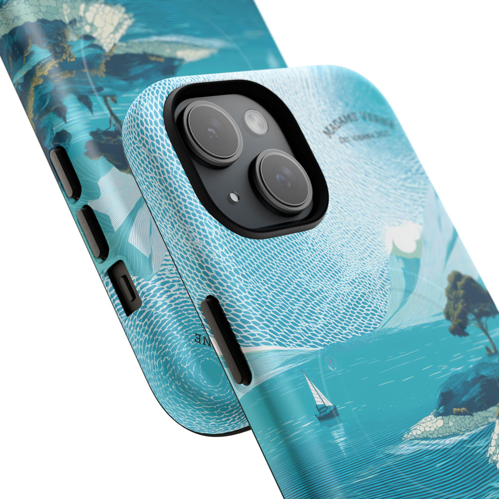MagSafe iPhone Case "Azure Horizons" - Below & Beyond No. 26