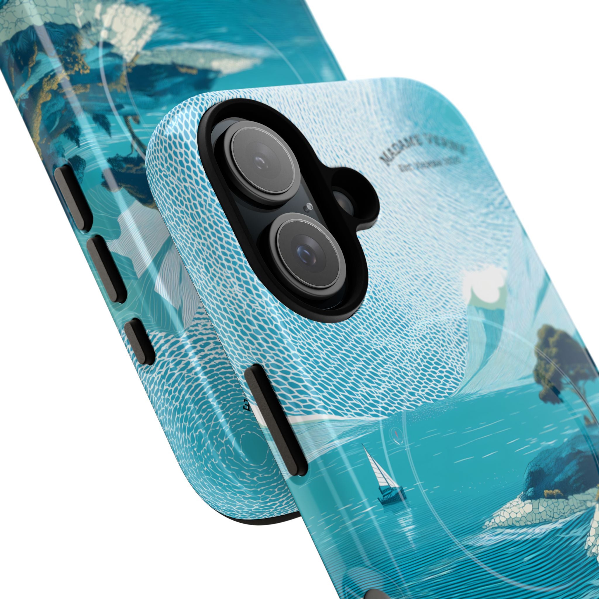 MagSafe iPhone Case "Azure Horizons" - Below & Beyond No. 26