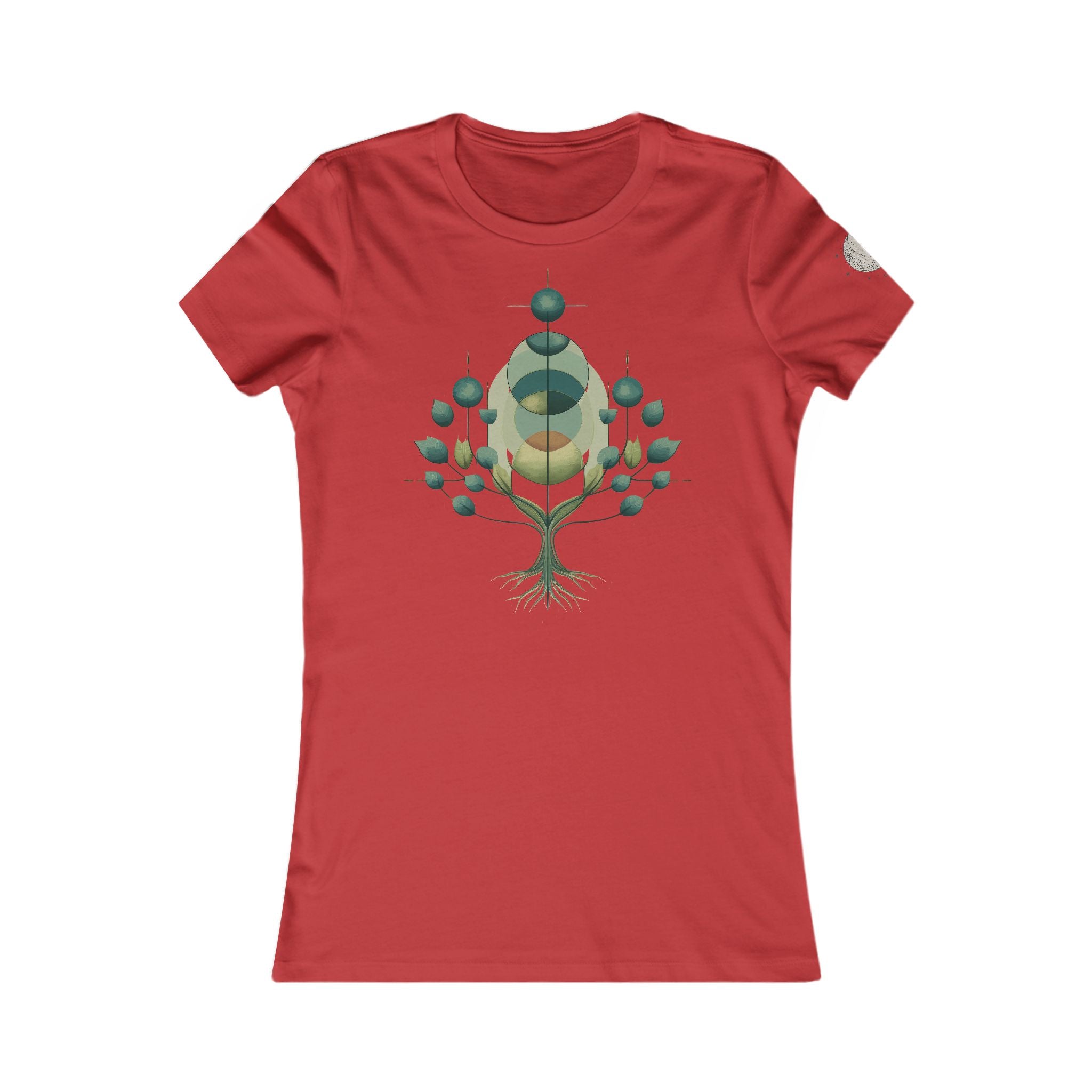 Damen T-shirt "Verdant Pulse" - Cosmic Botanicals No. 46 (EU)