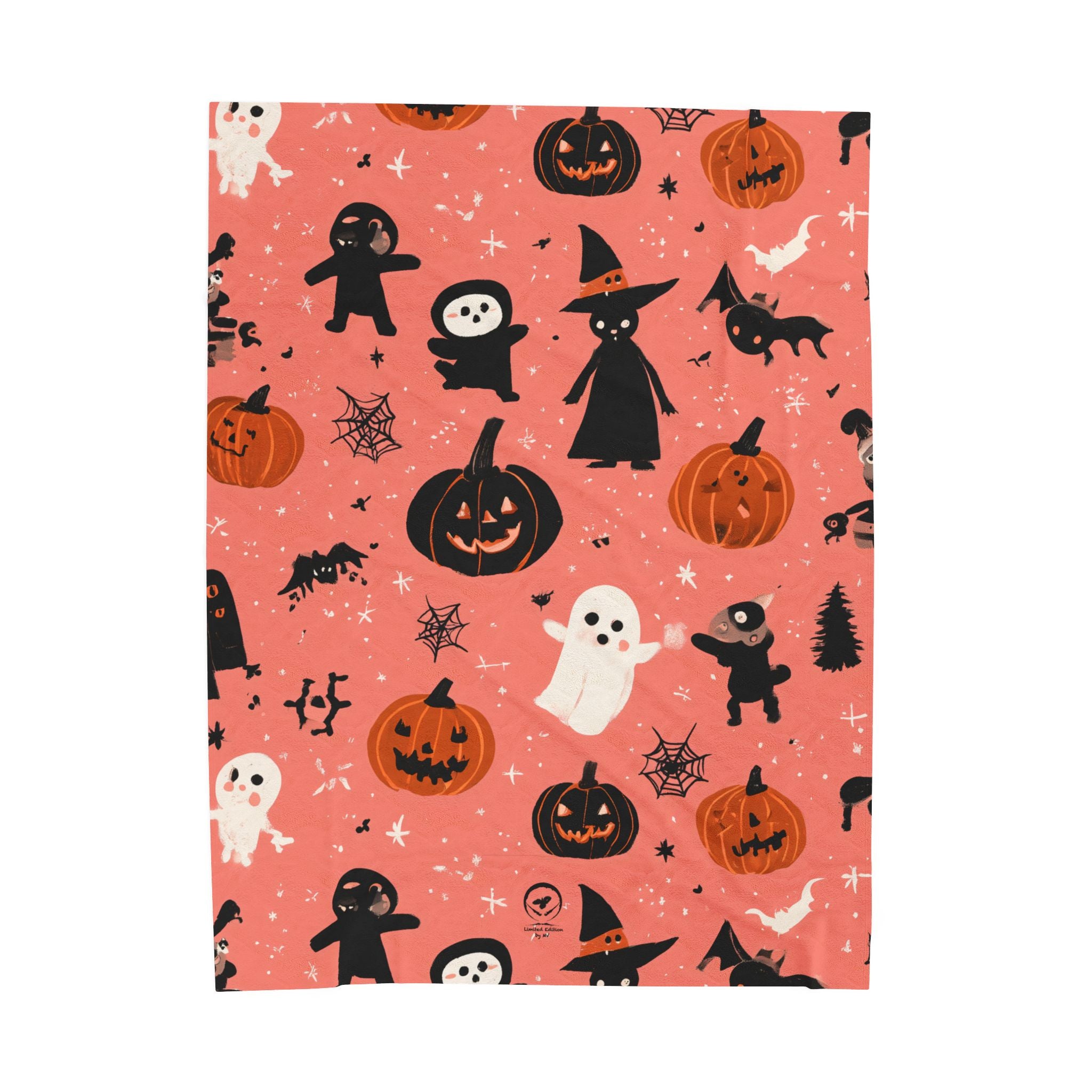 Maison Verne Halloween Ltd. Edition Velours-Kuscheldecke - 🎃👻 Wicked Elegance No. 84 👻🎃