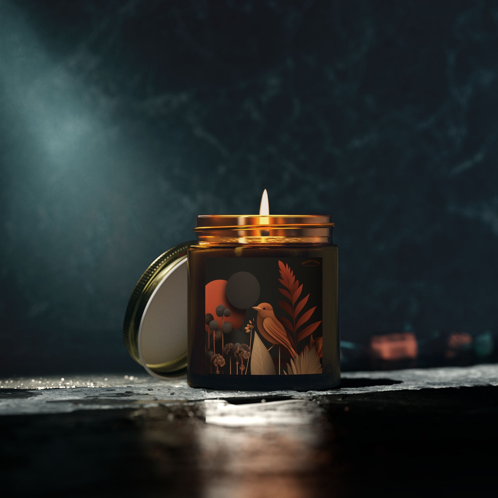 Duftkerze "Amber Serenade" - Golden Autumn No. 07