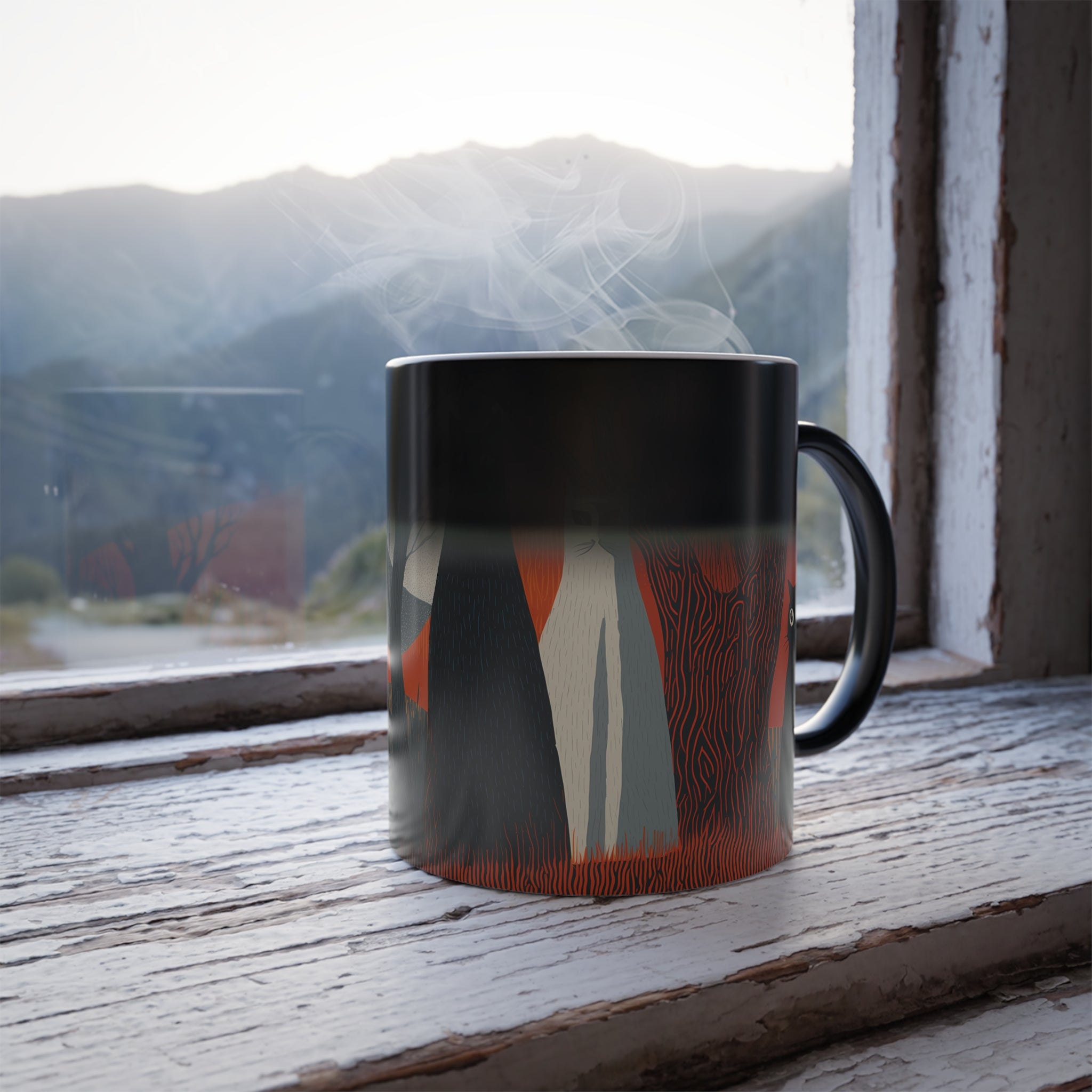 Maison Verne Halloween Ltd. Edition Zaubertasse "Silent Guardians" - - 🎃👻 Wicked Elegance No. 45 👻🎃