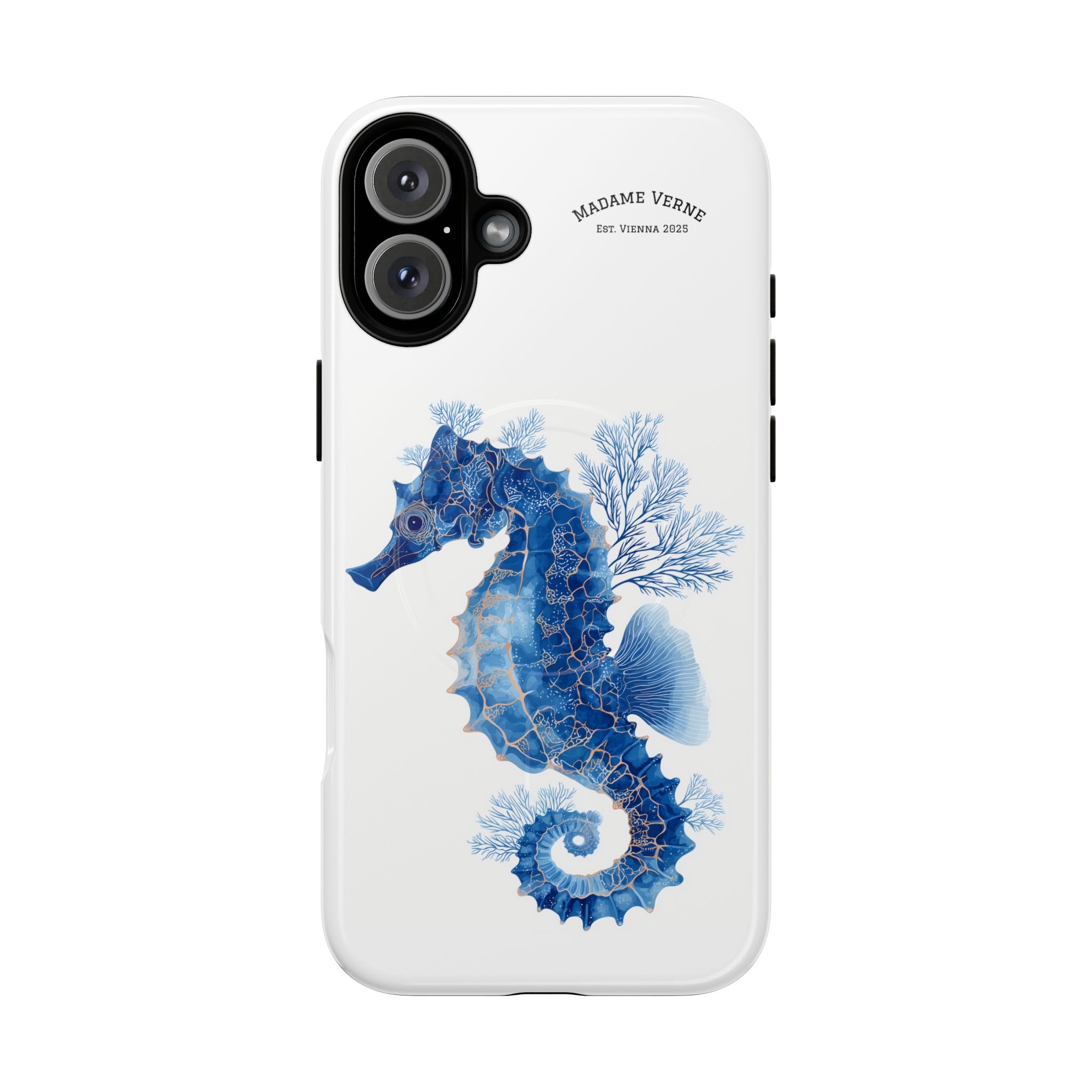 MagSafe iPhone Case "Azure Sentinel" - Opal Depths No. 32