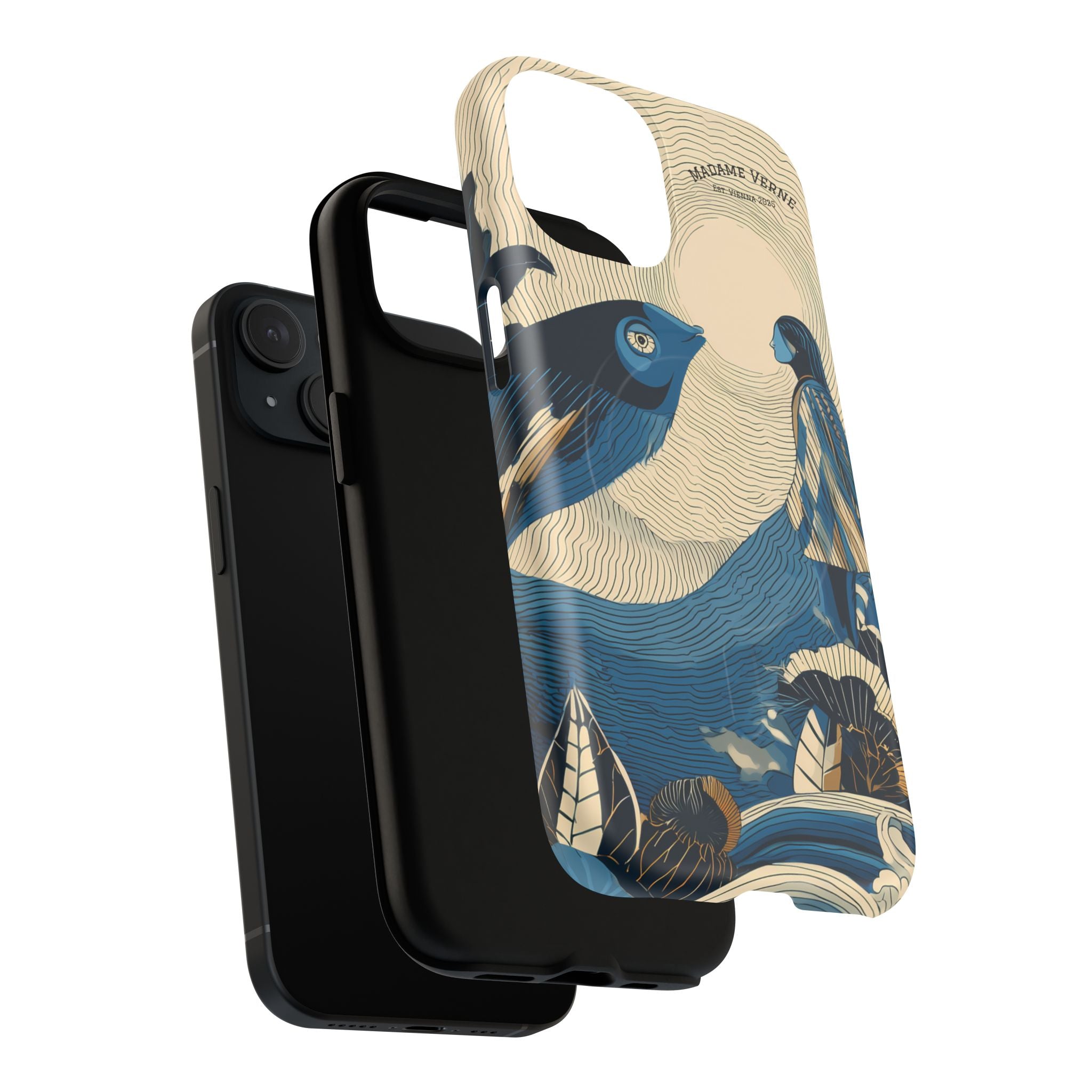 MagSafe iPhone Case "Moonlight Parley" - Opal Depths No. 40