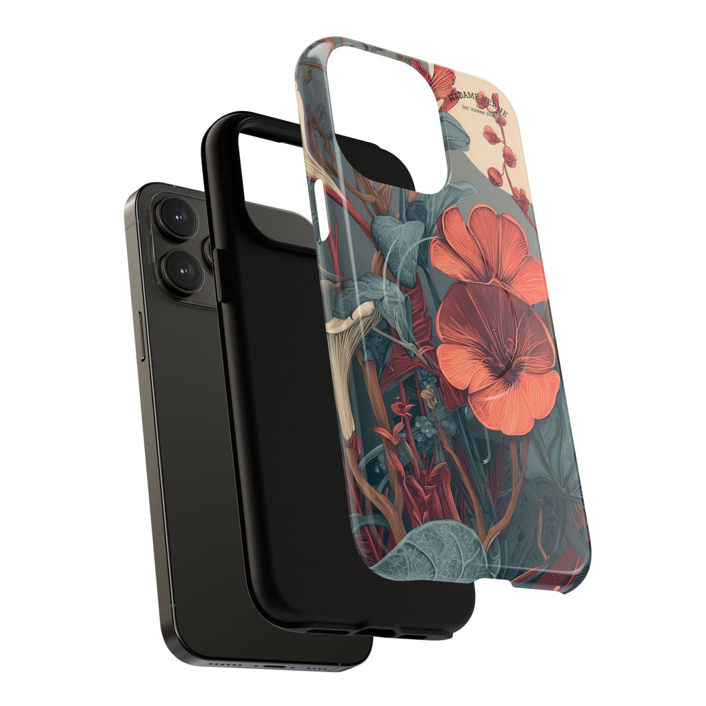 MagSafe iPhone-Schutzhülle "Lunar Bloom" - Cosmic Botanicals No. 56