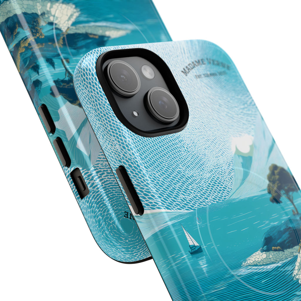 MagSafe iPhone Case "Azure Horizons" - Below & Beyond No. 26