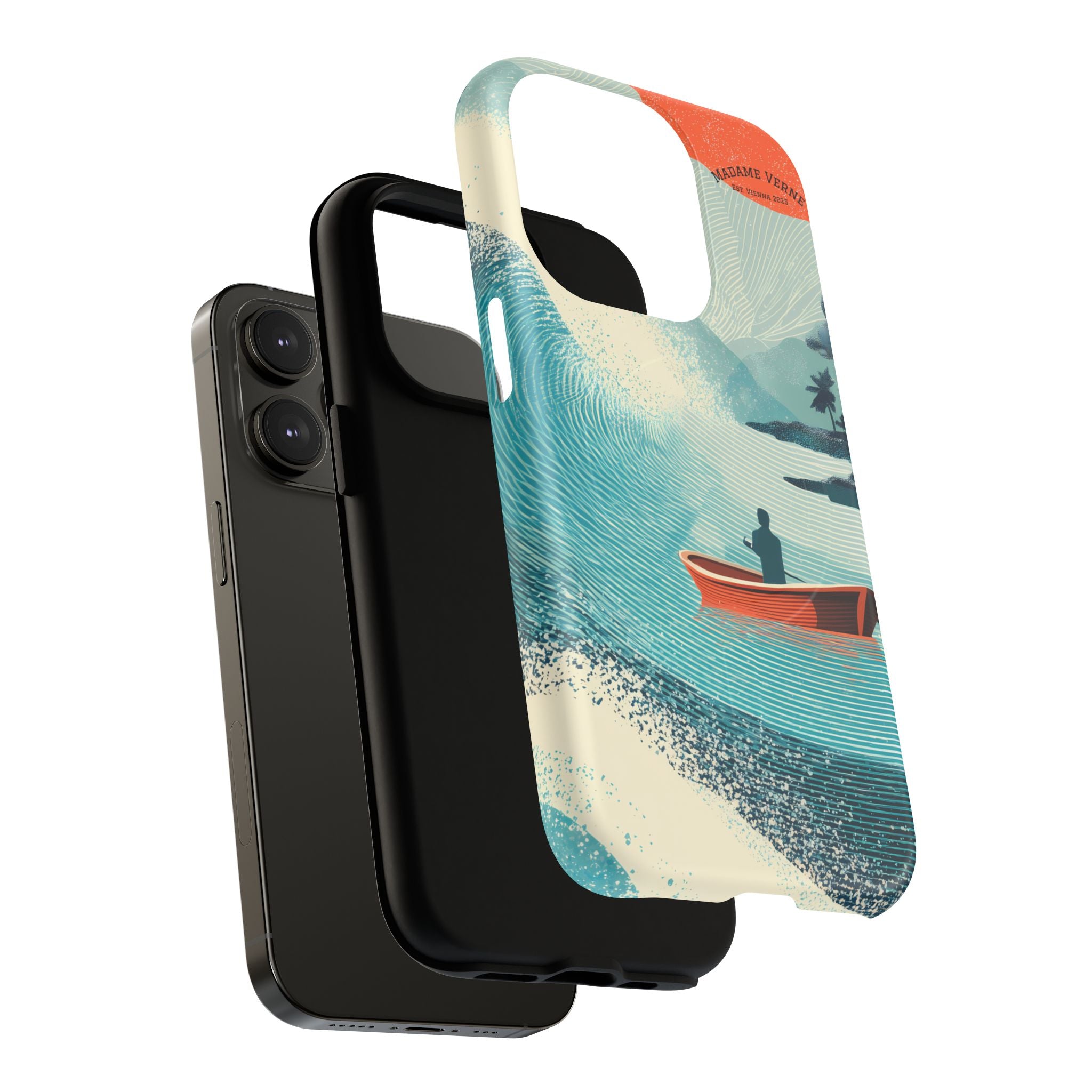 MagSafe iPhone protective case "Beyond the Break" - Below & Beyond No. 10