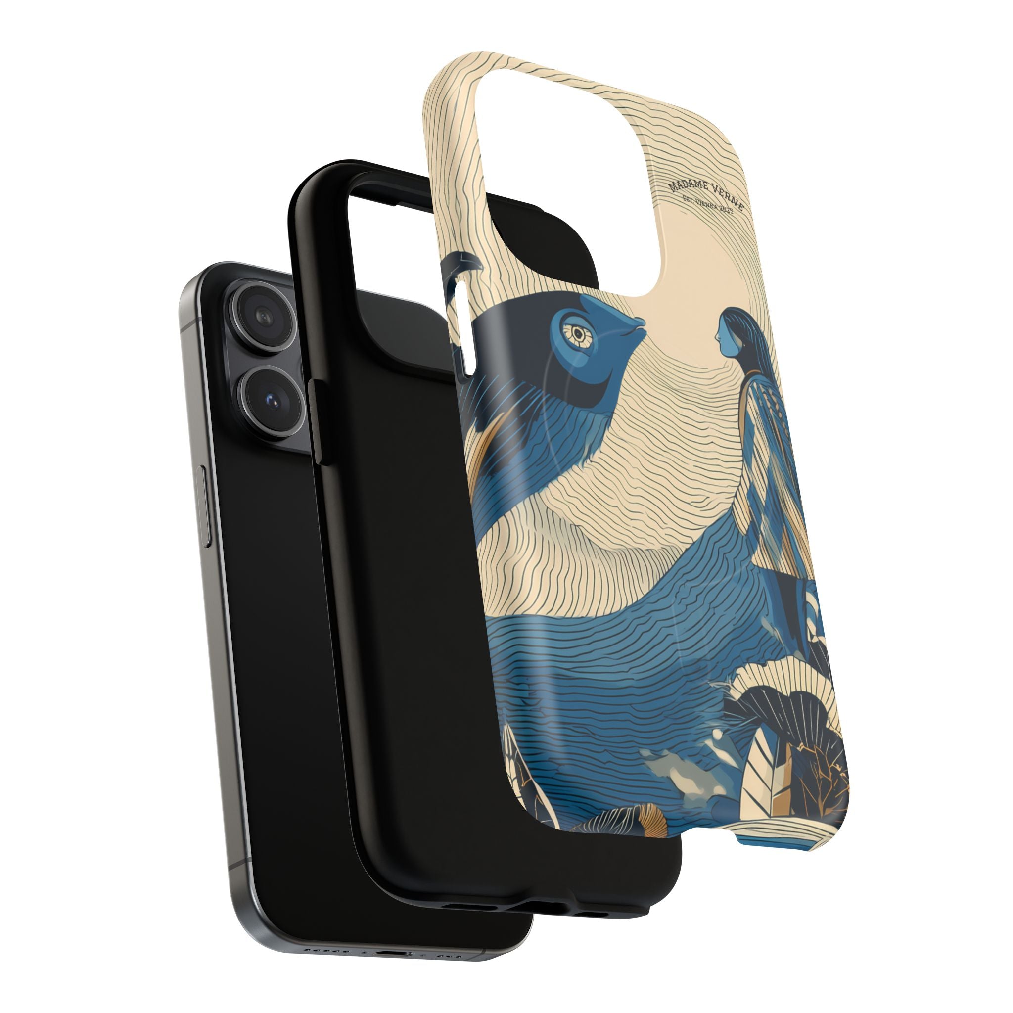MagSafe iPhone Case "Moonlight Parley" - Opal Depths No. 40