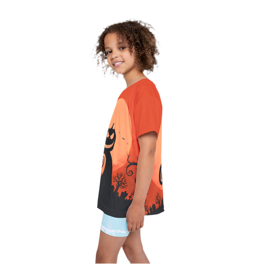 HALLOWEEN LIMITED EDITION Kinder Shirt "Twisted Pumpkin" - 🎃👻 Wicked Elegance No. 57 👻🎃