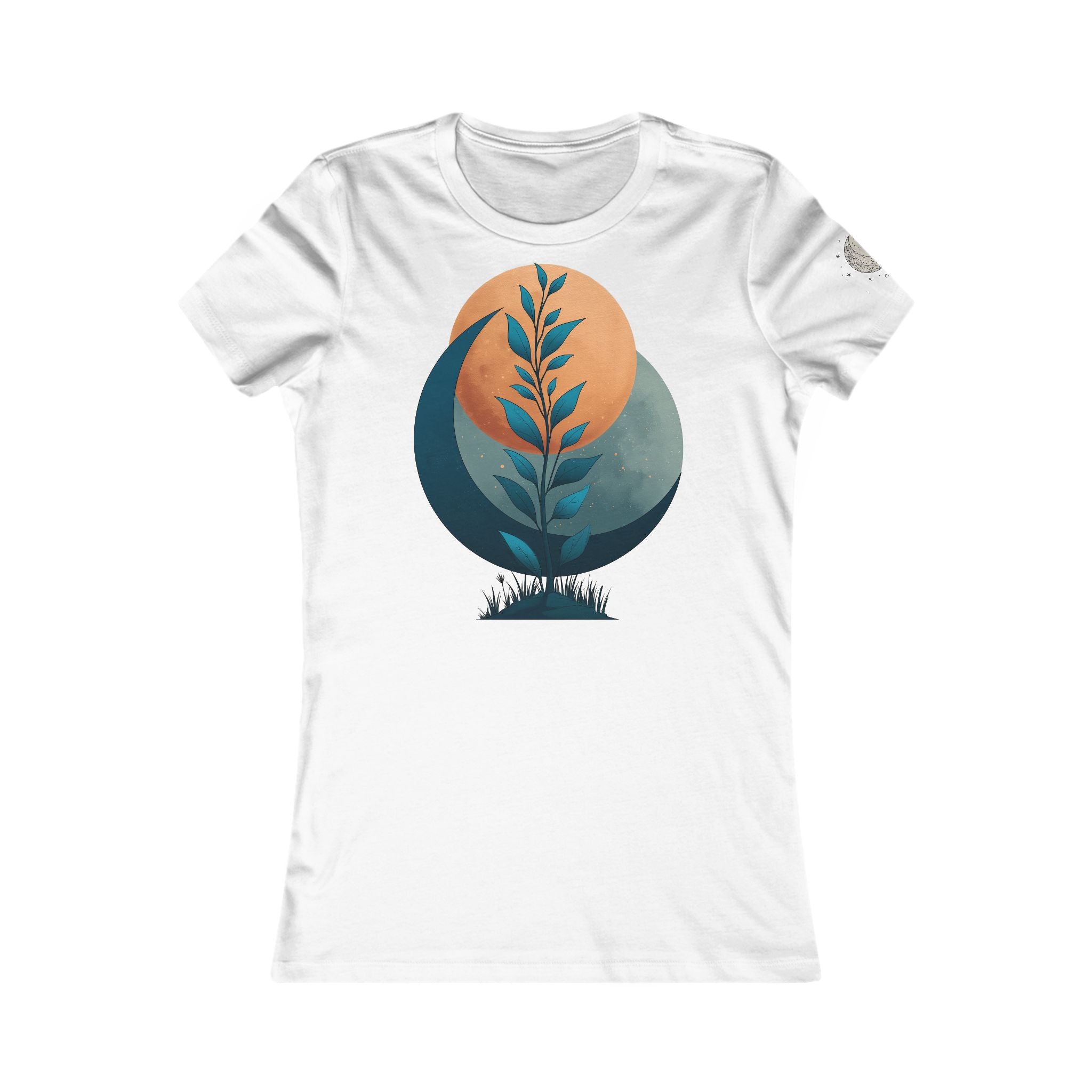 Damen T-shirt "Solar Root" - Cosmic Botanicals No. 24 (EU)