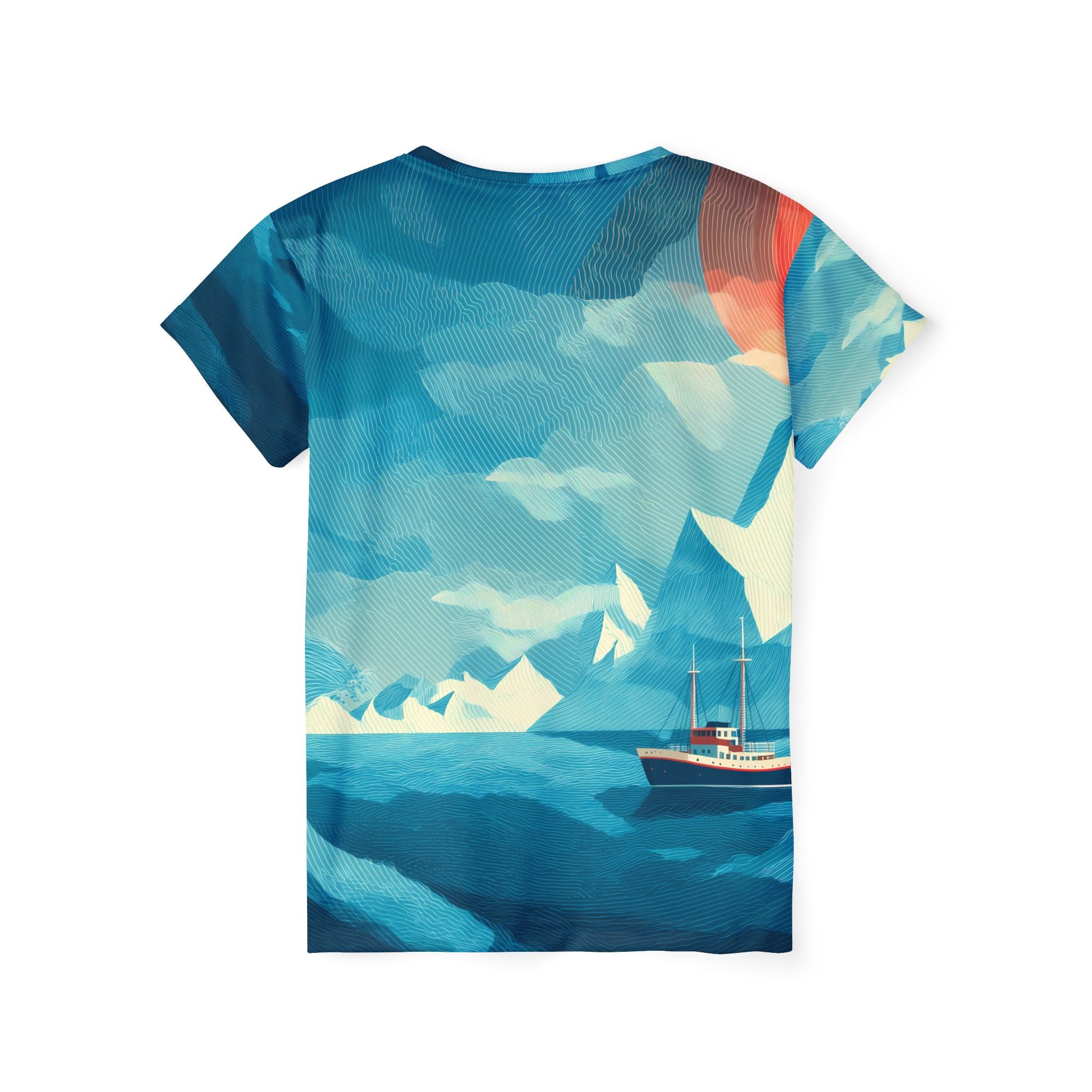 Plus Size Damen T-shirt "Northern Passage" - Below & Beyond No. 12