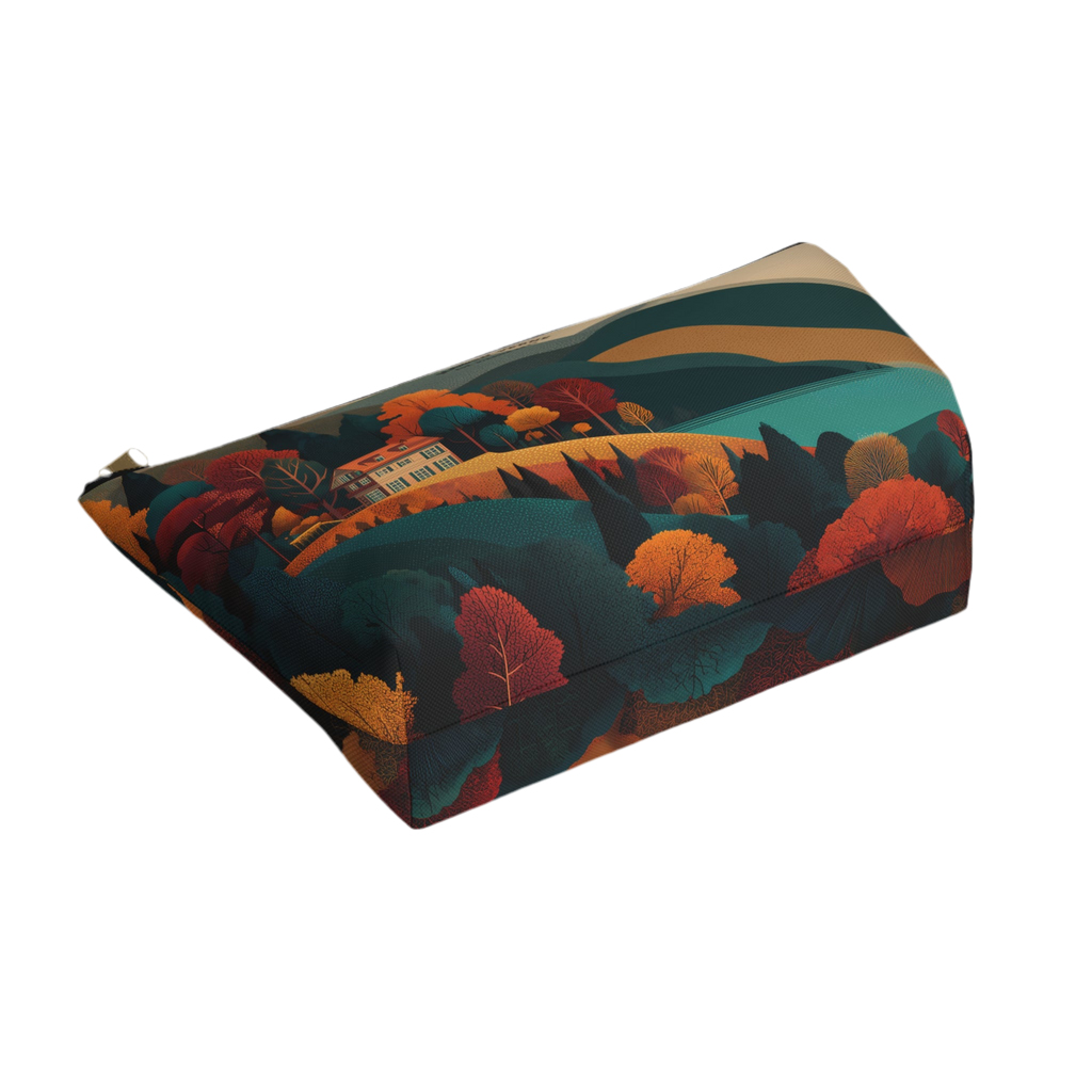 Maison Verne Kosmetiktasche "Twilight over Golden Hills" - Golden Autumn No. 20