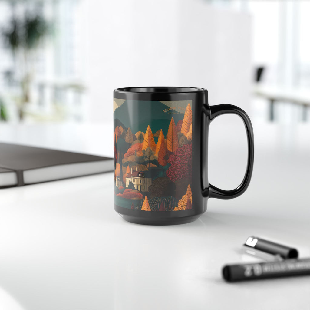 Coffee cup "Golden Retreat" - Golden Autumn No. 44