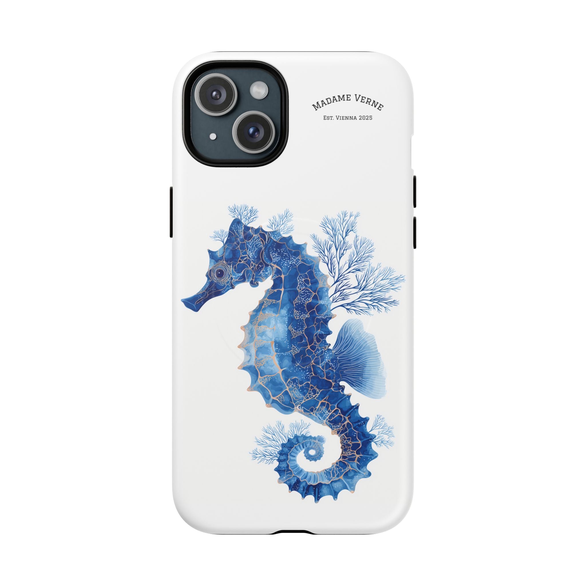 MagSafe iPhone Case "Azure Sentinel" - Opal Depths No. 32