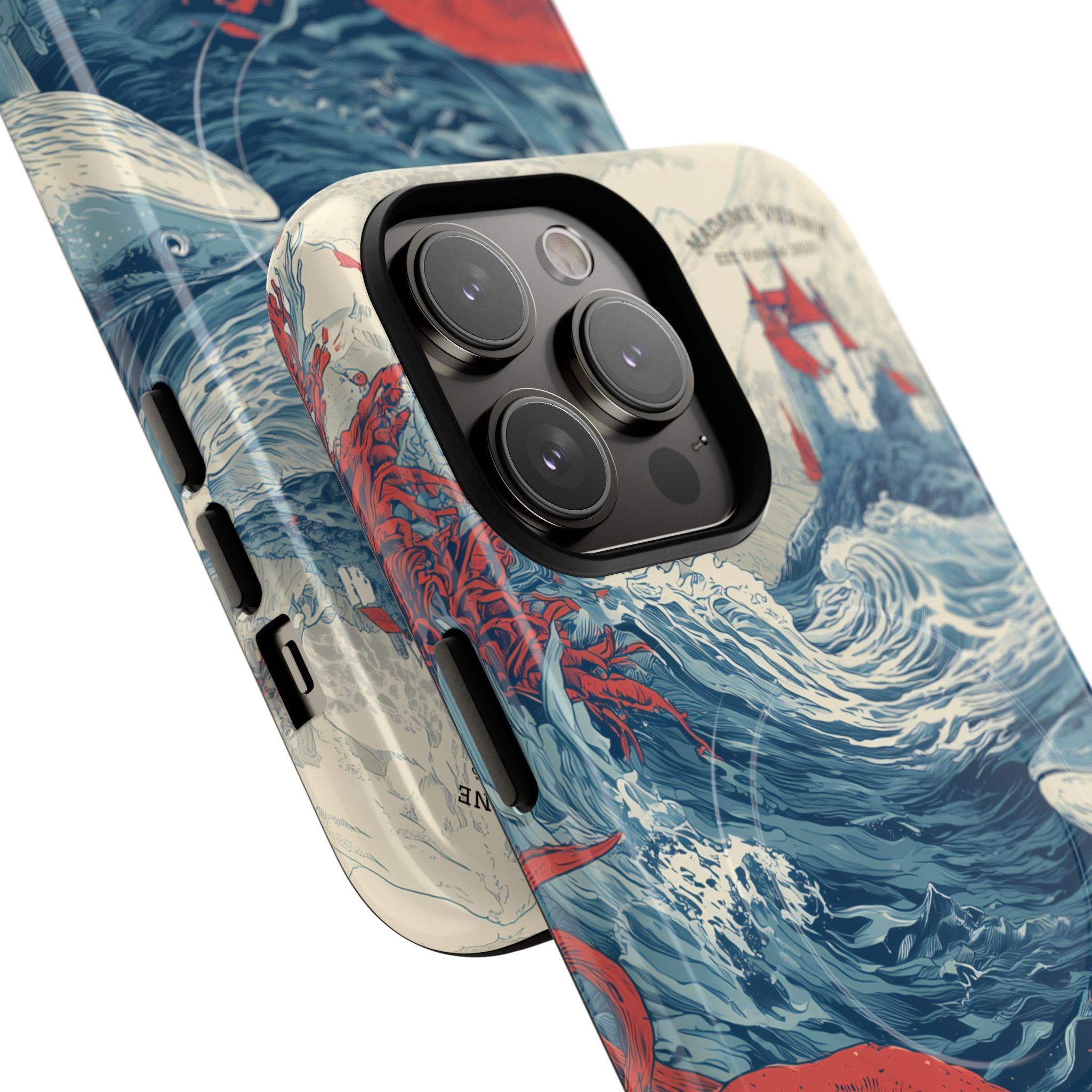 MagSafe iPhone protective case "Kingdom beneath the Waves" - Opal Depths No. 26
