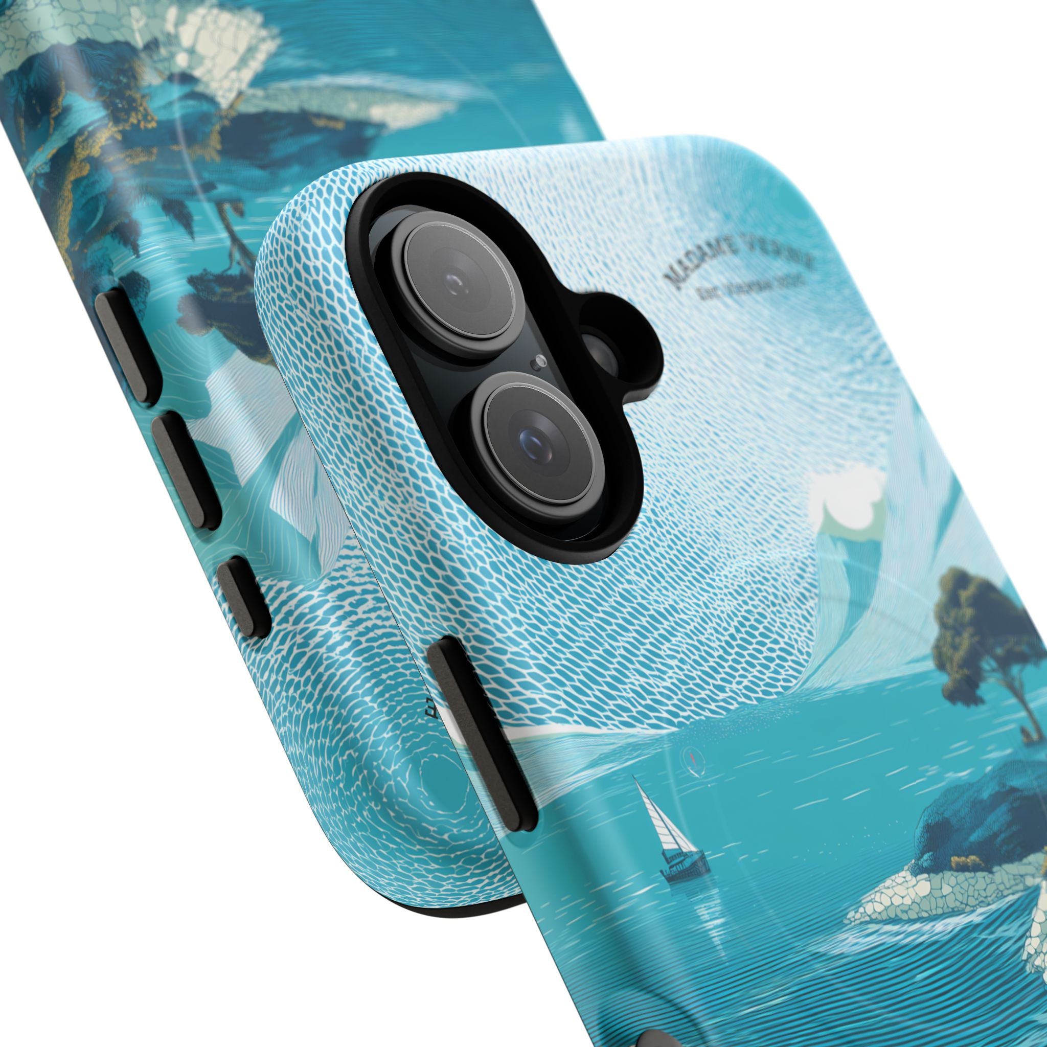 MagSafe iPhone Case "Azure Horizons" - Below & Beyond No. 26
