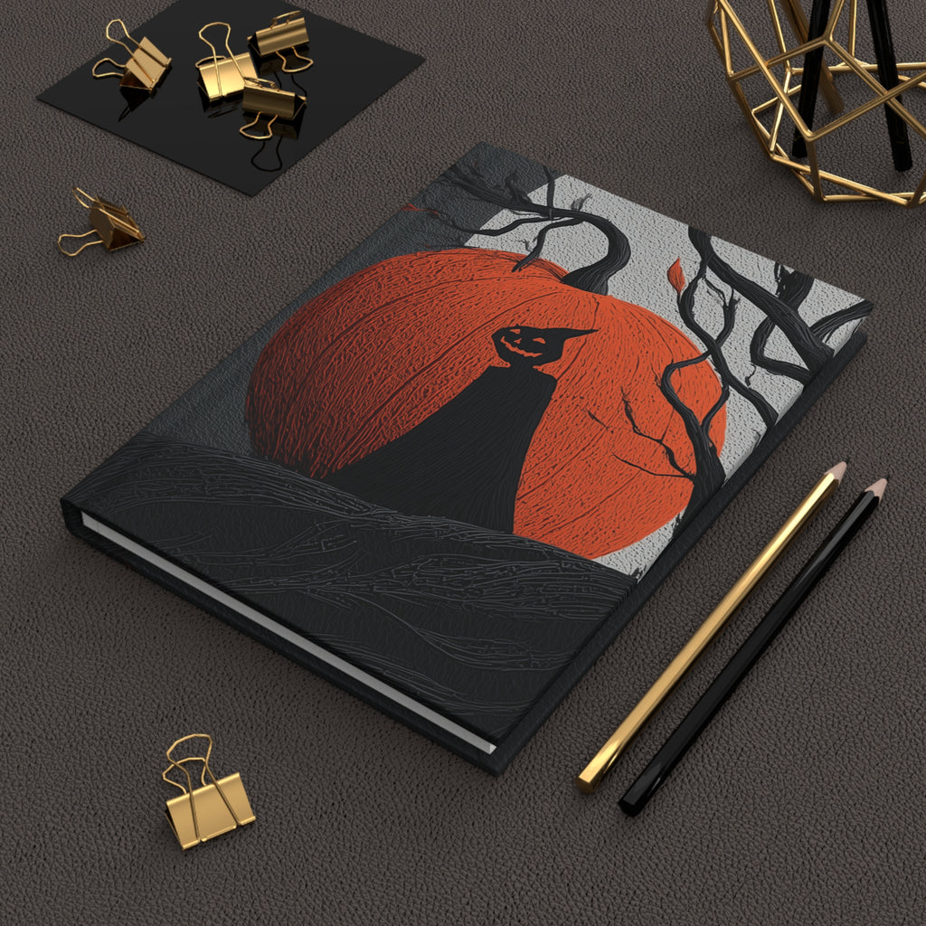 Maison Verne Halloween Ltd. Edition Hardcover Journal "Pumpkin Shadow" - 🎃👻 Wicked Elegance No. 02 👻🎃