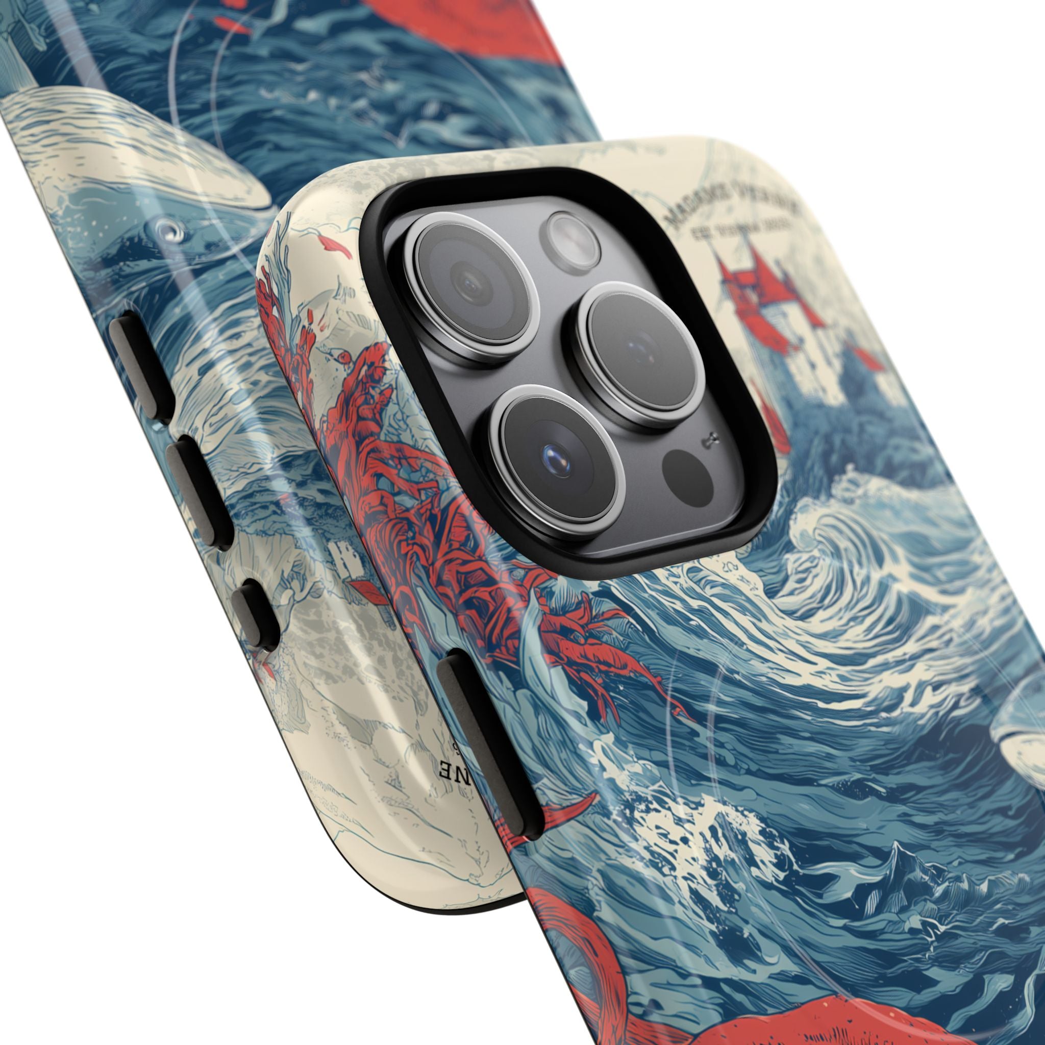 MagSafe iPhone protective case "Kingdom beneath the Waves" - Opal Depths No. 26