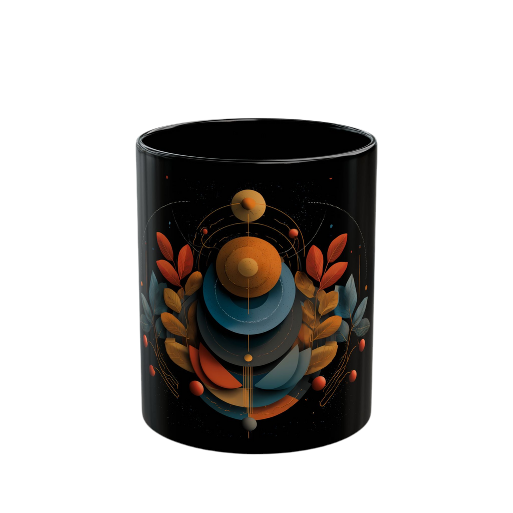 Coffee cup "Cosmic Harvest" - Golden Autumn No. 31