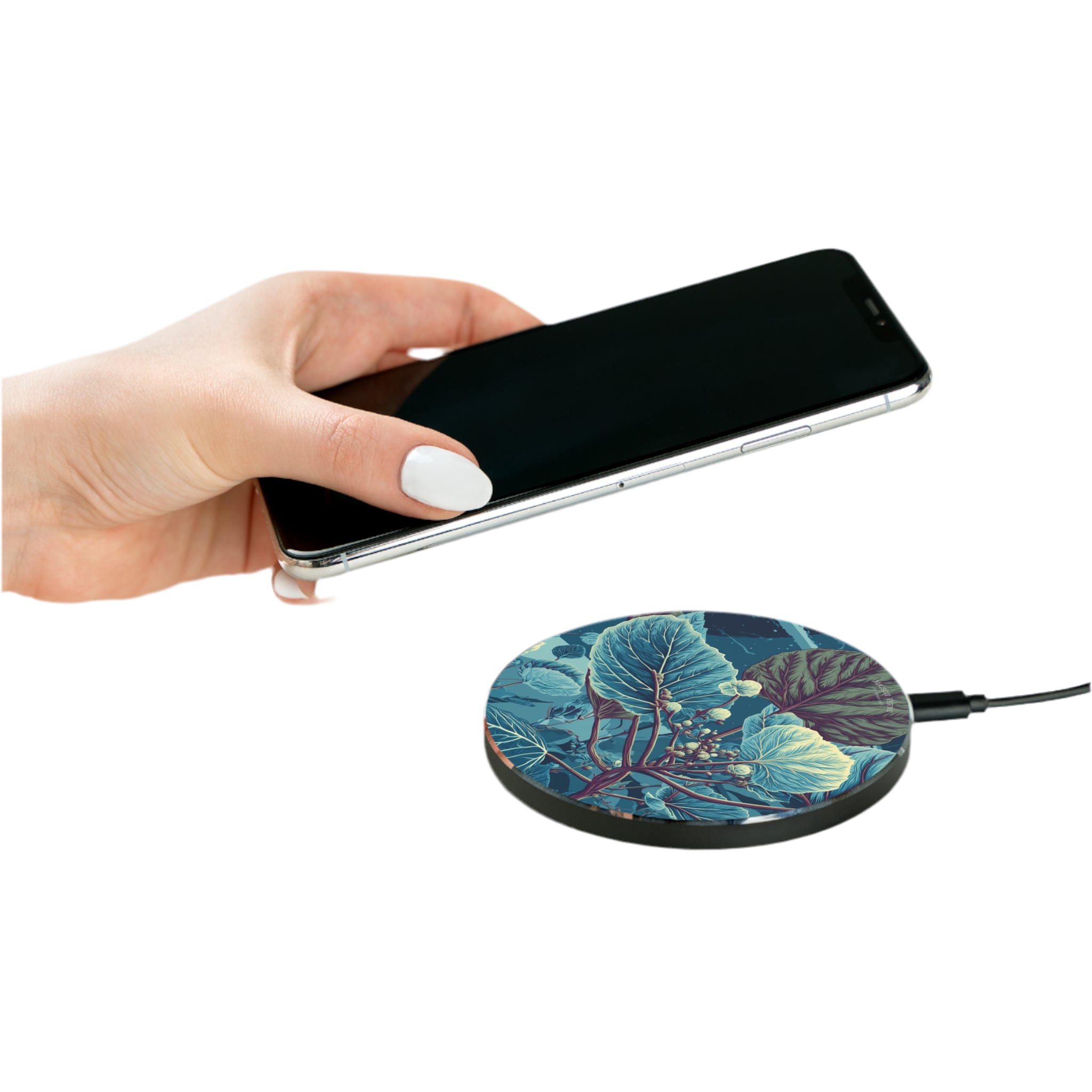 Maison Verne Wireless Charger "Galactic Veins" - Cosmic Botanicals No. 89