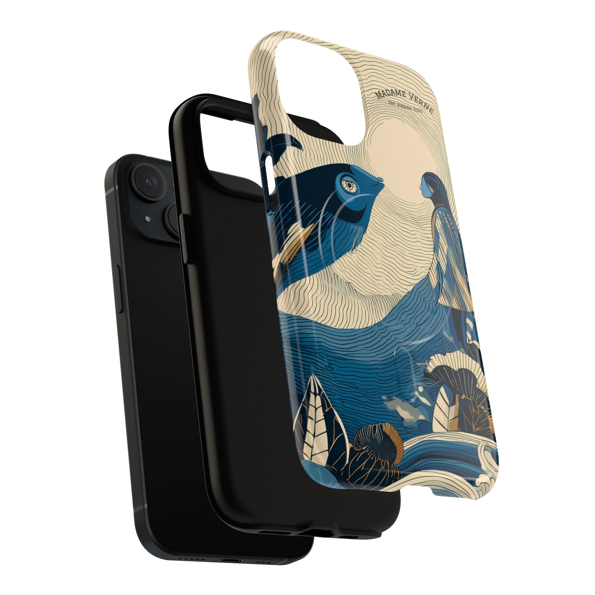 MagSafe iPhone Case "Moonlight Parley" - Opal Depths No. 40