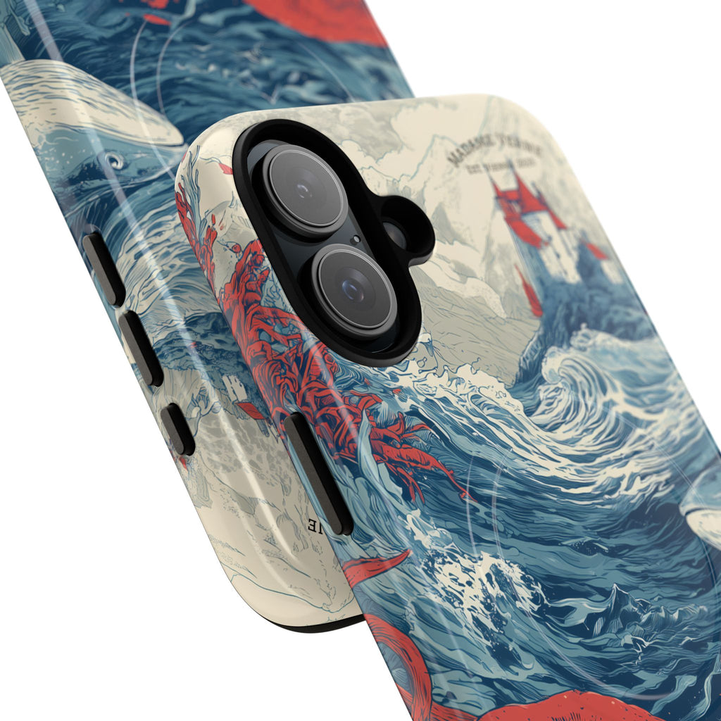 MagSafe iPhone protective case "Kingdom beneath the Waves" - Opal Depths No. 26