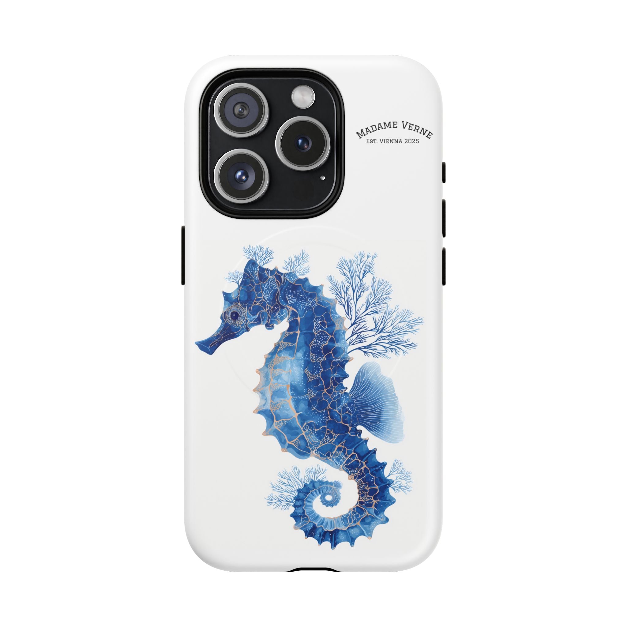 MagSafe iPhone Case "Azure Sentinel" - Opal Depths No. 32