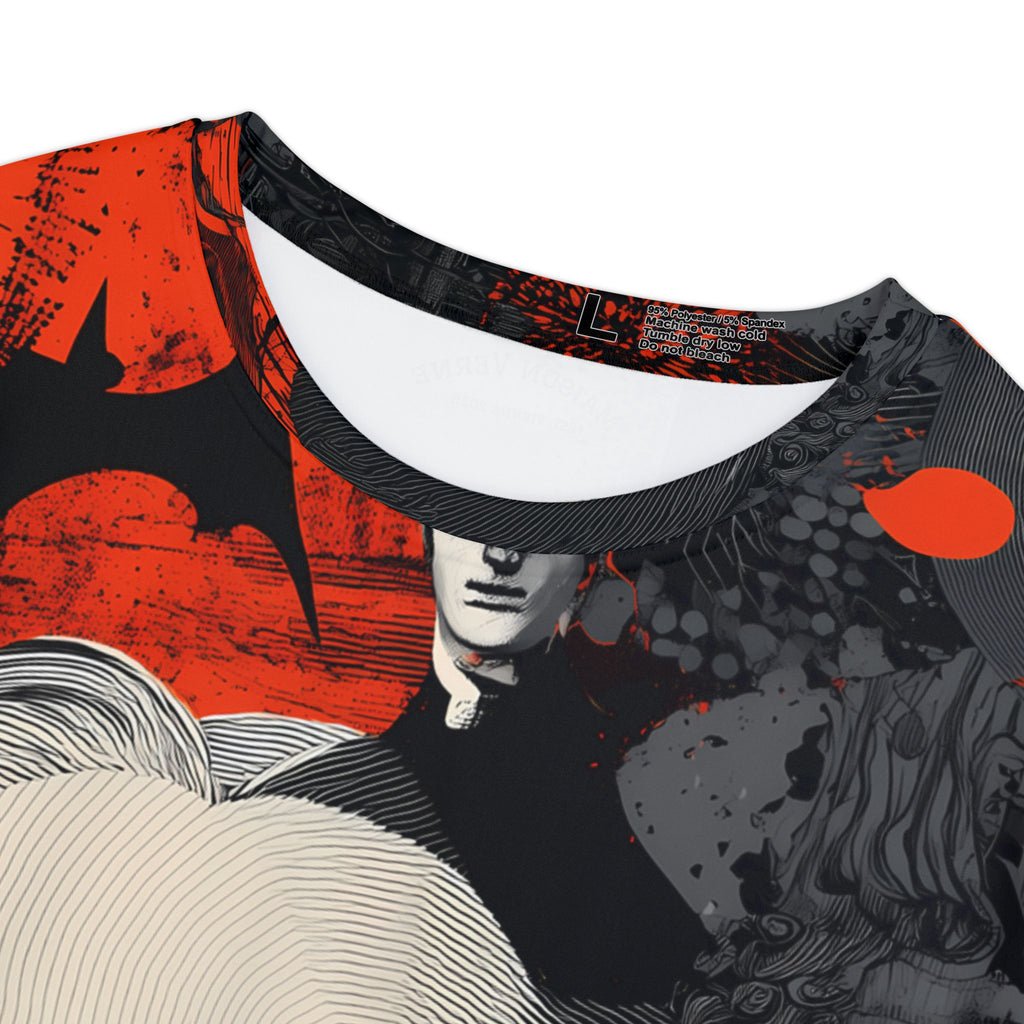 Maison Verne Halloween Ltd. Edition Damen Shirt "Eclipse Muse" - 🎃👻 Wicked Elegance No. 67 👻🎃