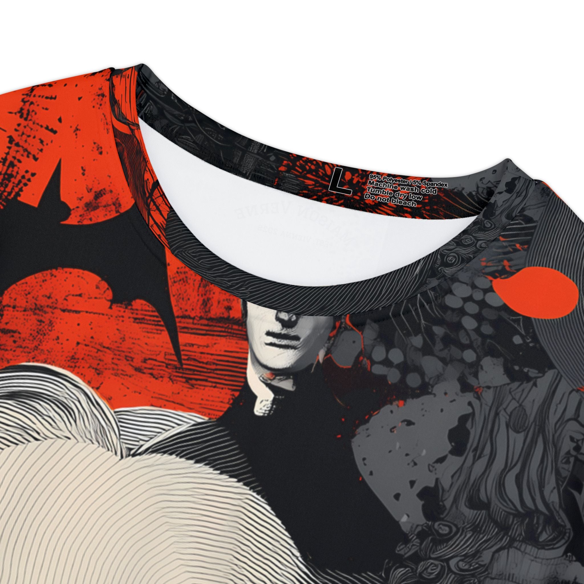 Maison Verne Halloween Ltd. Edition Plus Size Damen Shirt "Eclipse Muse" - 🎃👻 Wicked Elegance No. 67 👻🎃