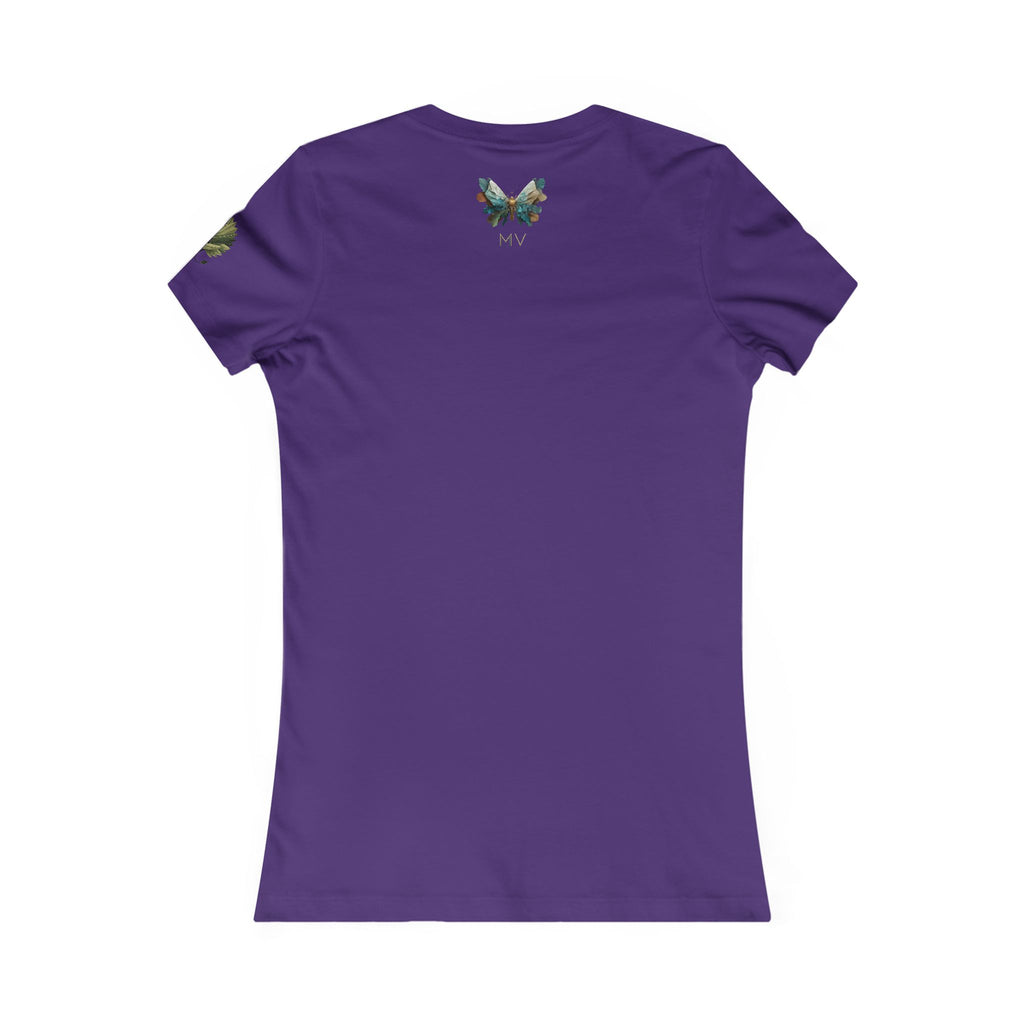 Premium women's T-shirt "Leafstrider" - Wilderness Whisper No. 03