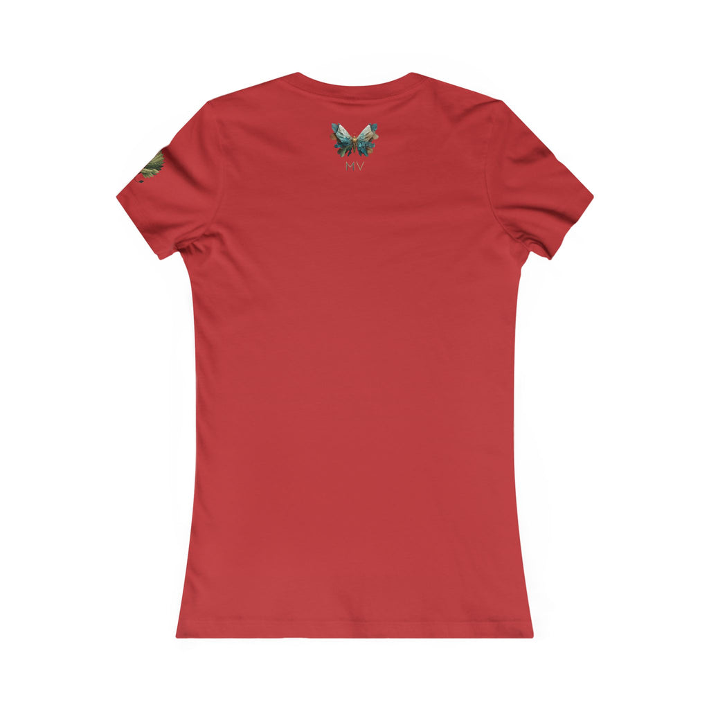 Premium women's T-shirt "Leafstrider" - Wilderness Whisper No. 03