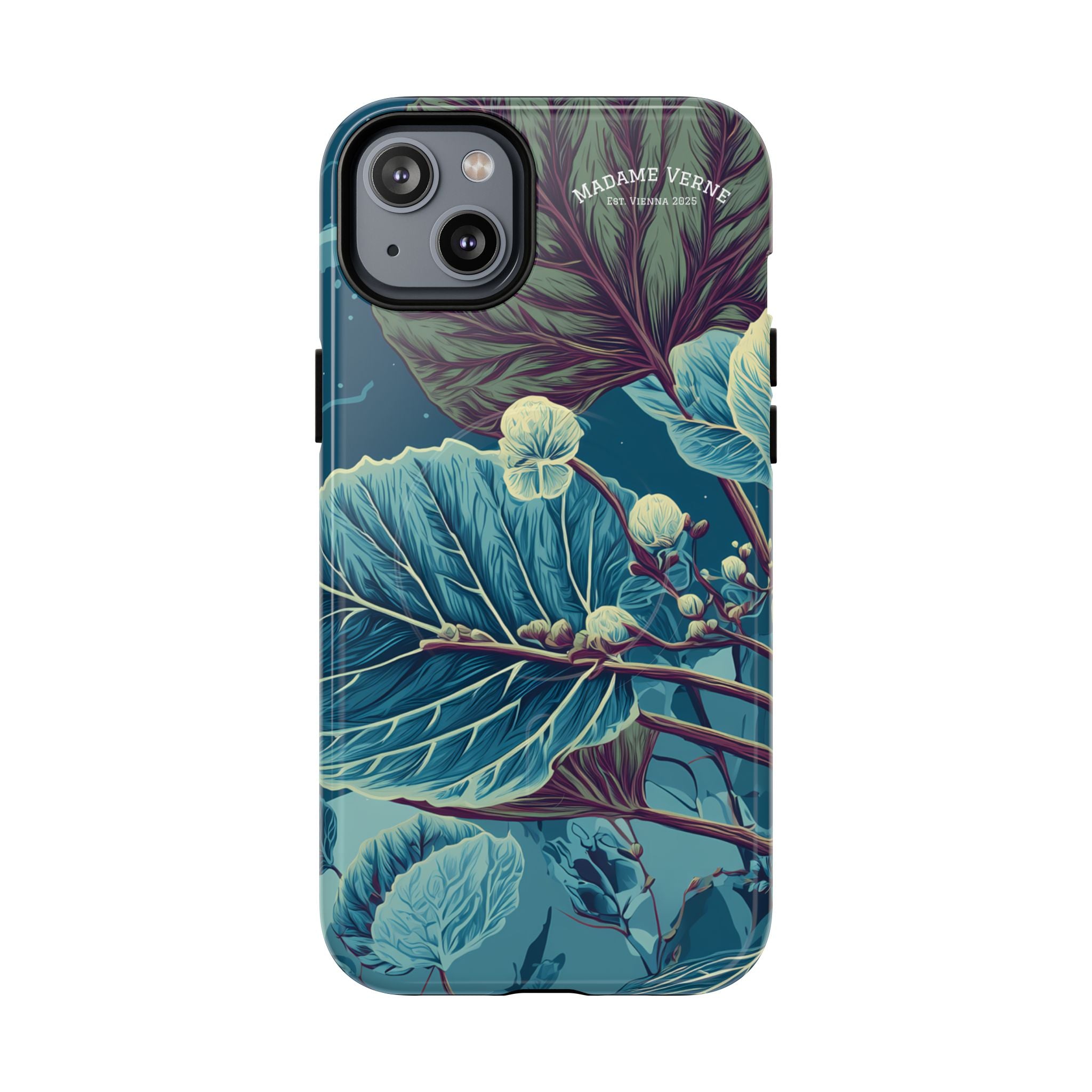 MagSafe iPhone-Schutzhülle "Galactic Veins" - Cosmic Botanicals No. 89