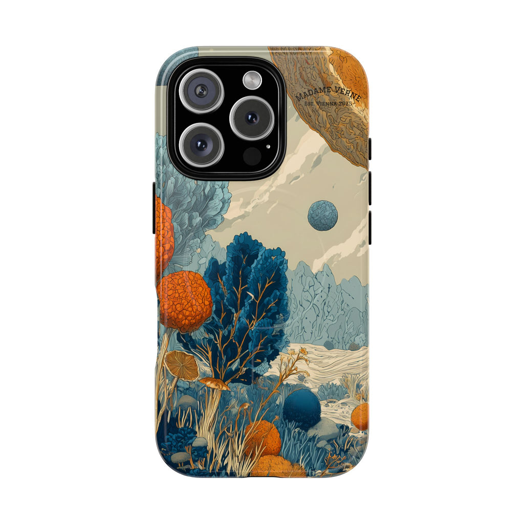 MagSafe iPhone Case "Ethereal Meadow" - Cosmic Botanicals No. 85