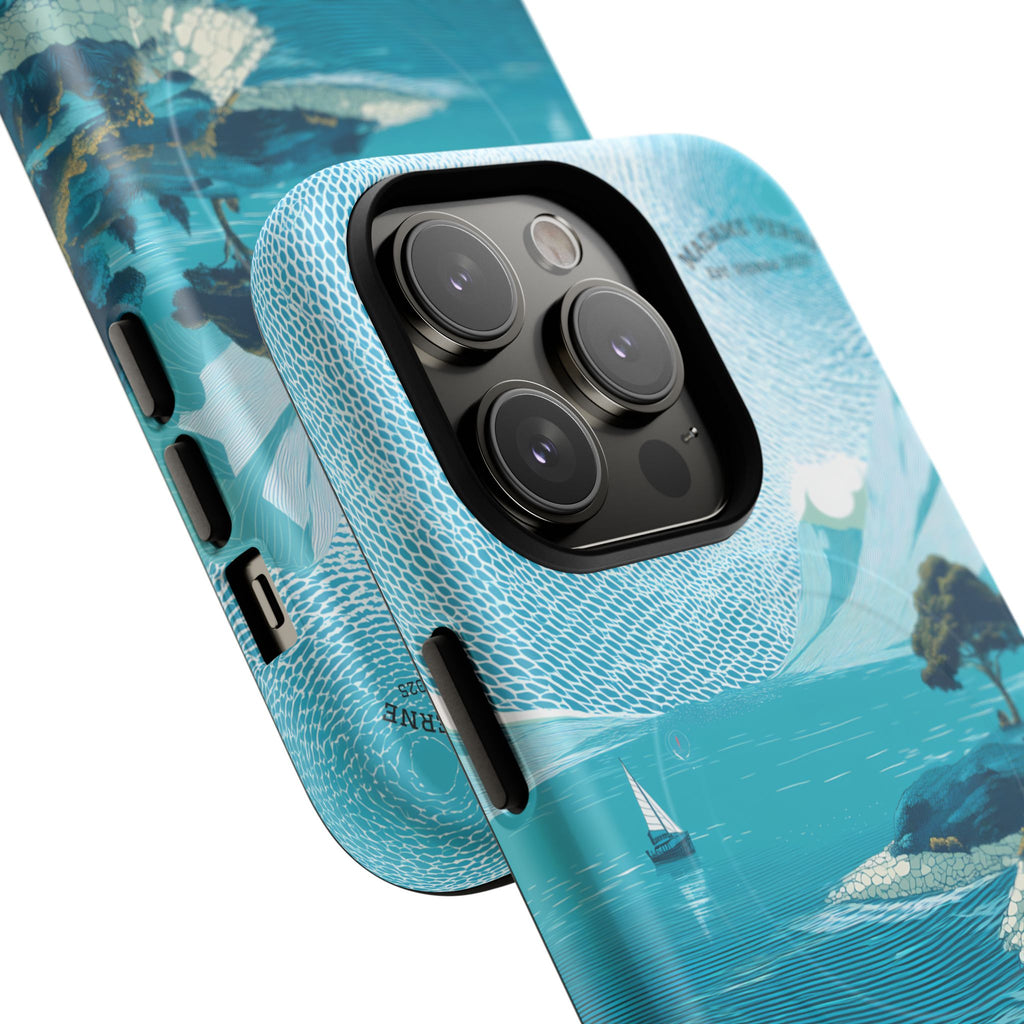 MagSafe iPhone Case "Azure Horizons" - Below & Beyond No. 26