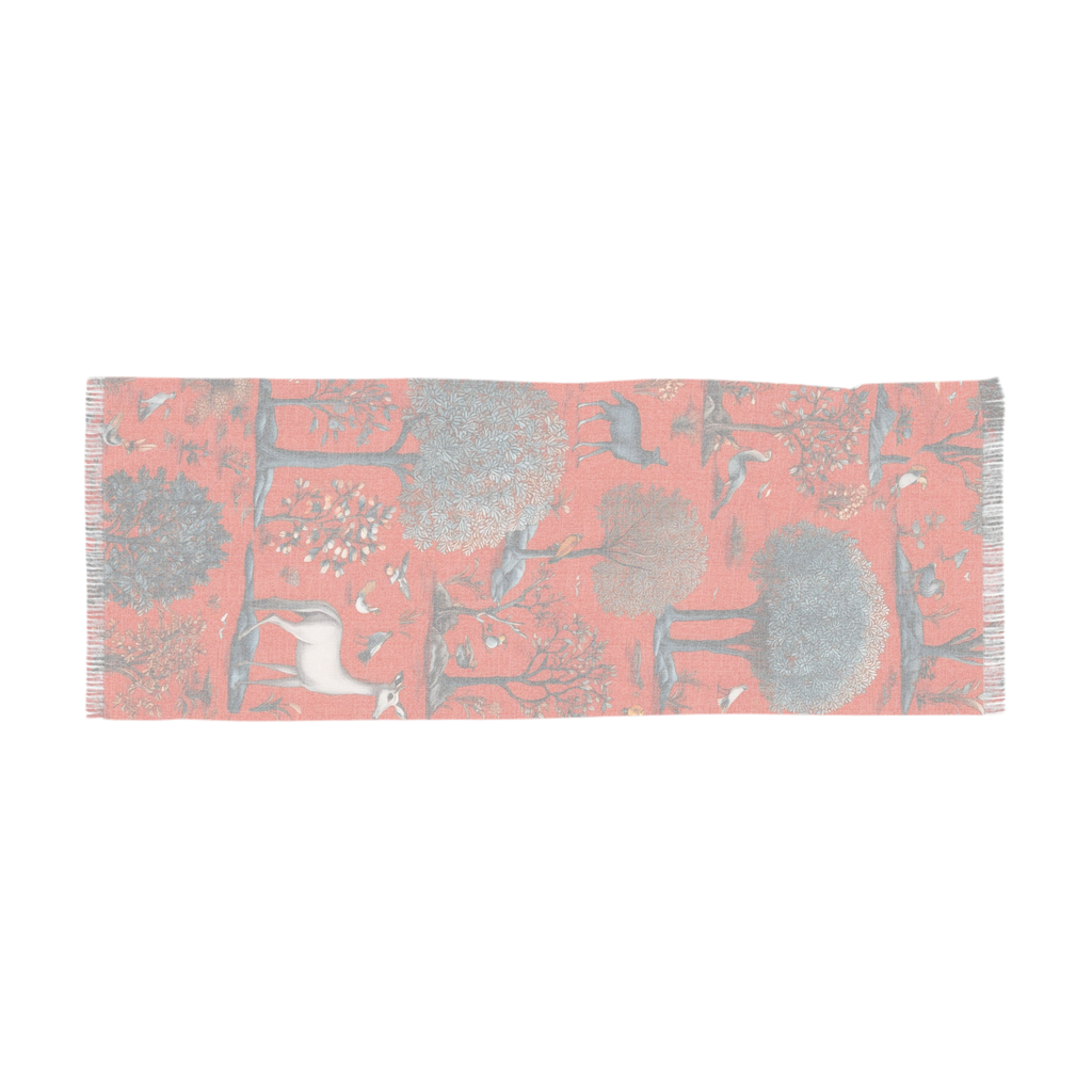 Lightweight scarf "Savanna Reverie" - Golden Autumn No. 53